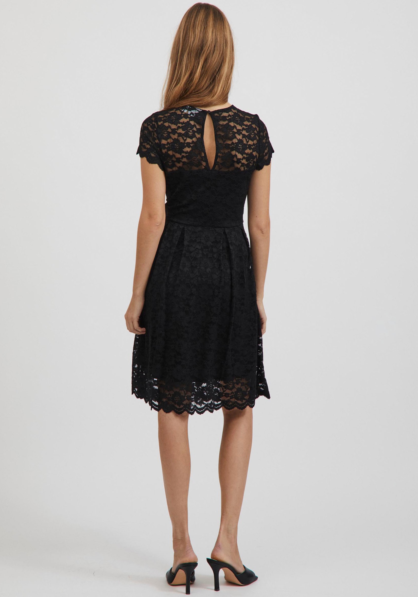 Vila Spitzenkleid »VIKALILA CAPSLEEVE LACE DRESS - NOOS«