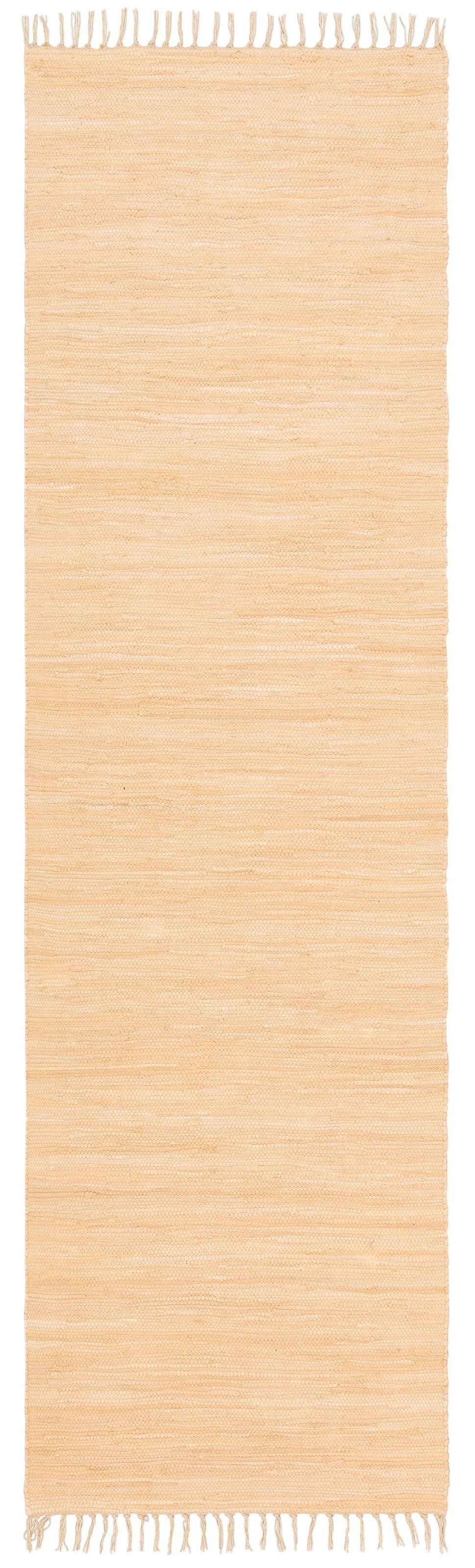 my home Teppich »Ares«, rechteckig, 5 mm Höhe, Uni Farben, handgewebt, mit günstig online kaufen
