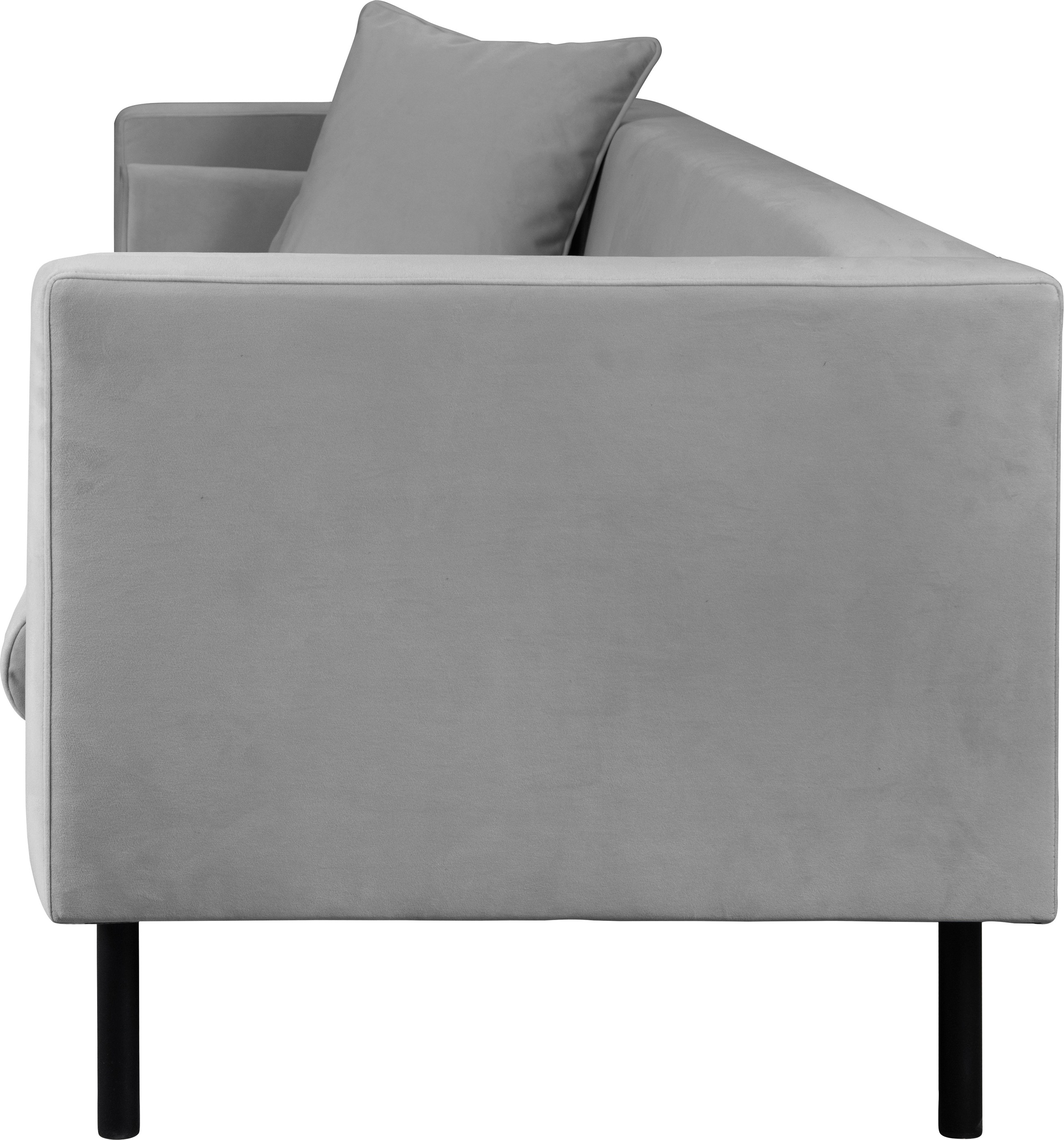 Guido Maria Kretschmer Home&Living 2-Sitzer »Lillibeth Designsofa mit Wellenunterfederung, Maße B/T/H: 155/74/83 cm«, Zierkissen als Wendekissen, in Samtoptik oder Cord
