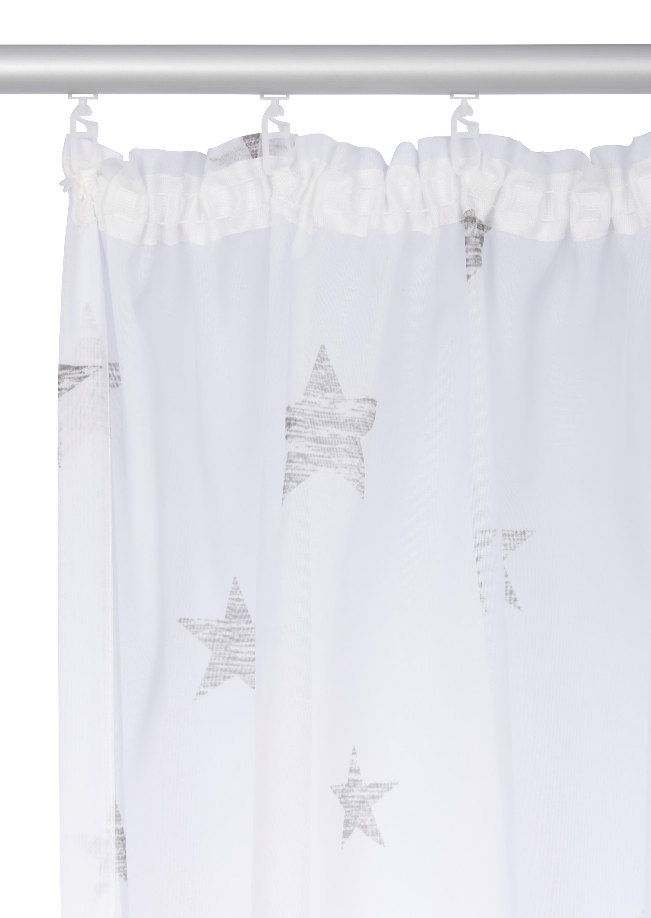 (1 kaufen my »Stern«, Polyester online St.), home Transparent, Gardine Voile,