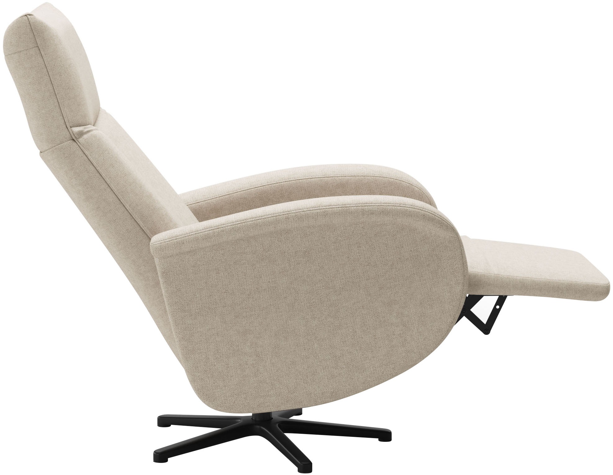 sit&more TV-Sessel »Juma, inkl. Drehfunktion & Kopfteilverstellung«, Höhe Armlehne 66 cm, wahlweise mit Aufstehhilfe, 2 Motoren und Akku