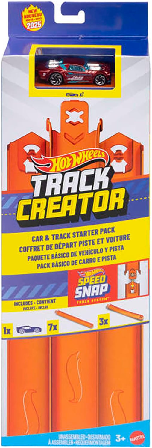 Hot Wheels Autorennbahn »Track Creator Track & Car Starter Pack«