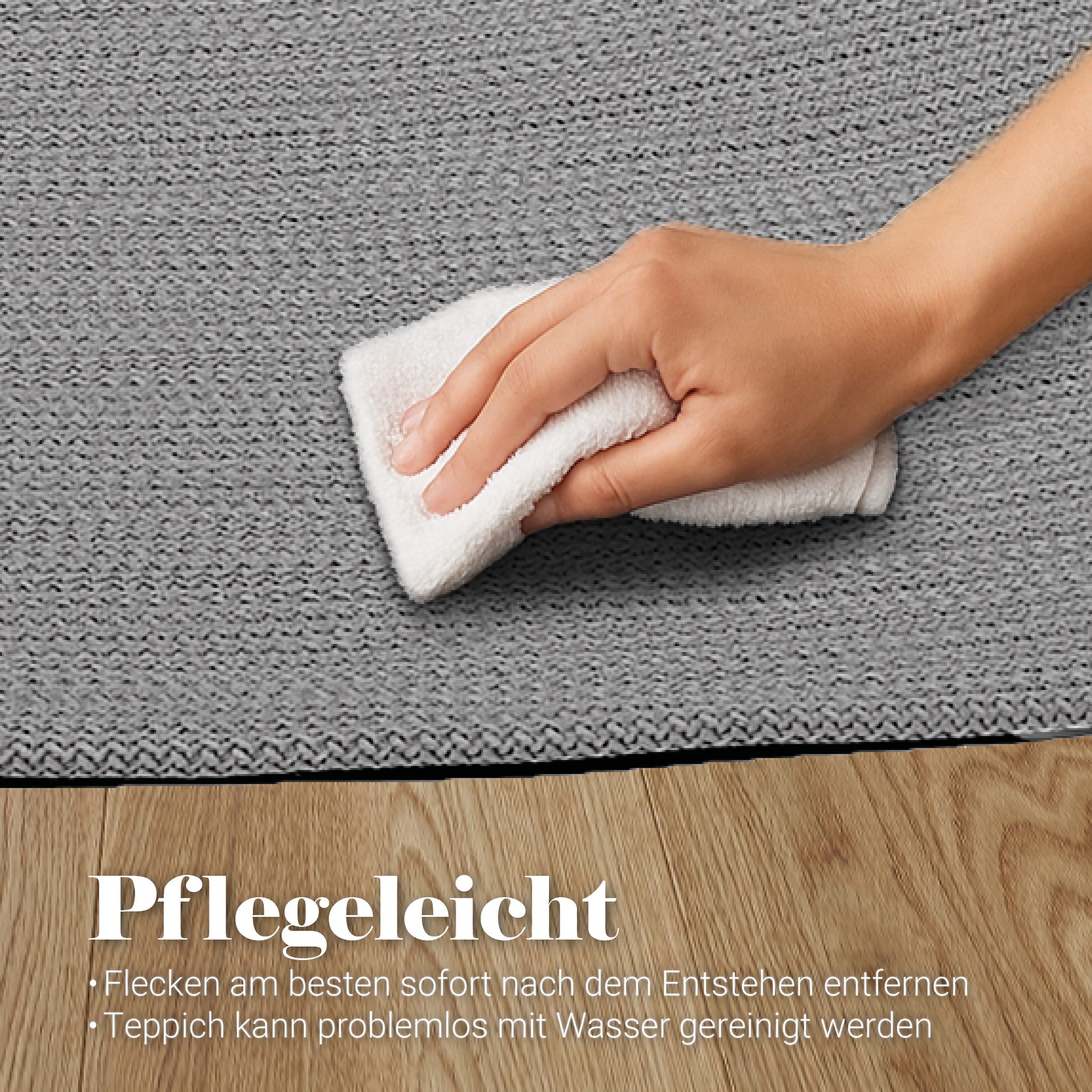 ASTRA Teppich »Paris«, rund, 8 mm Höhe, In- und Outdoor geeignet, Aussenbereich, Wohnzimmer