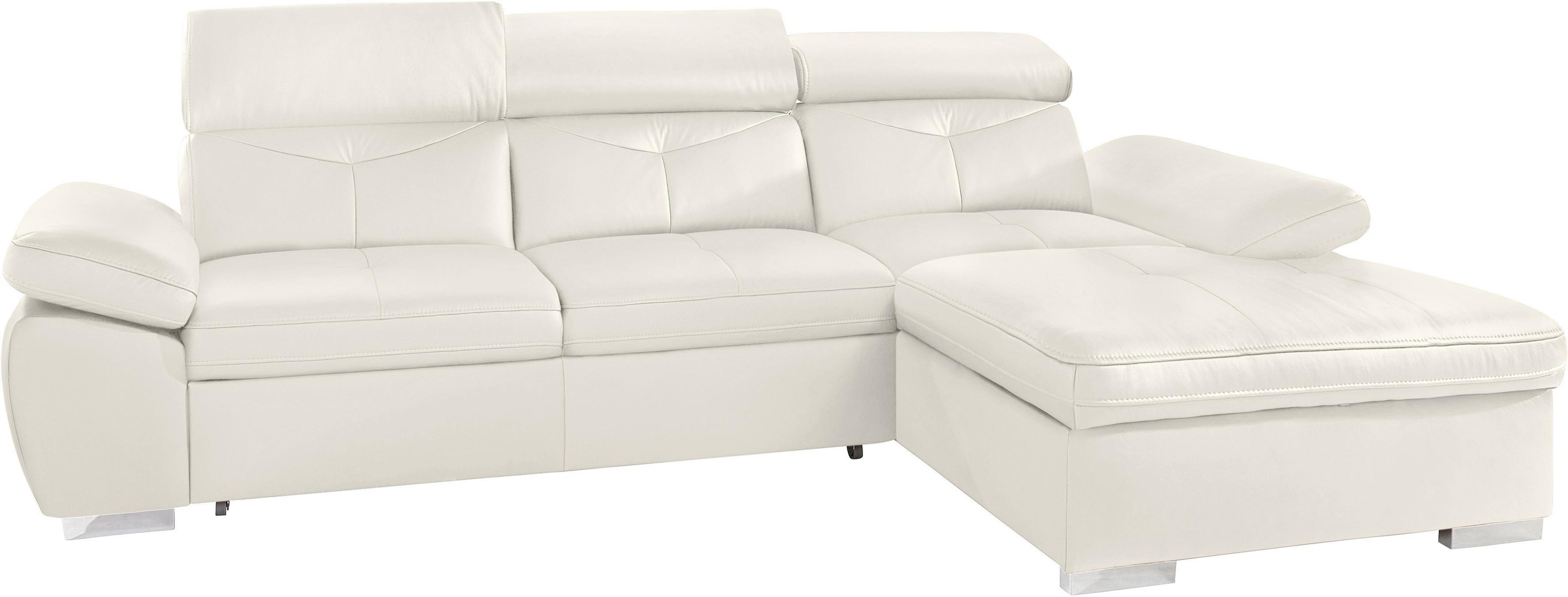 exxpo - sofa fashion Ecksofa »Spring, super bequem, mit Armteil- und Kopfte günstig online kaufen