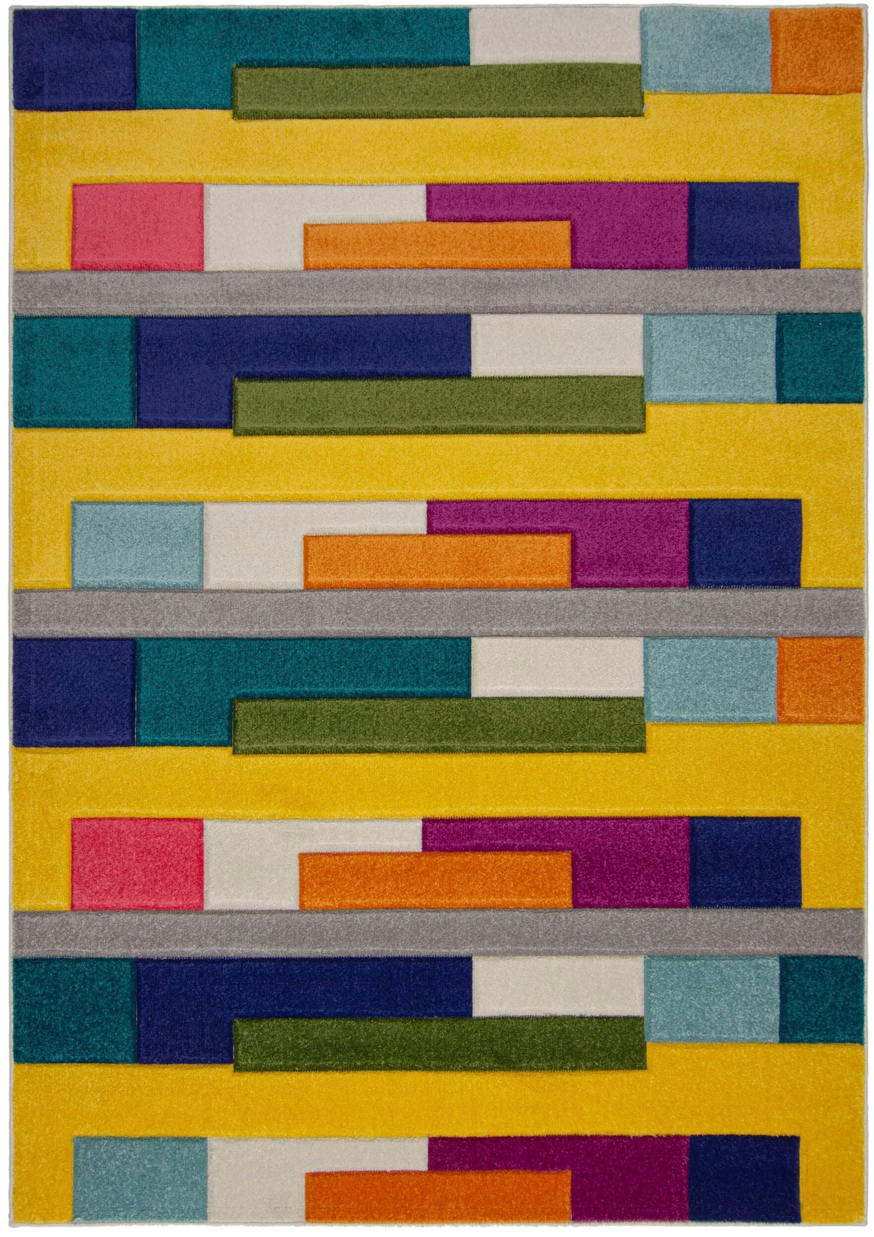 FLAIR RUGS Teppich »Spectrum«, rechteckig, 8 mm Höhe, Handgeschnitzt Teppich