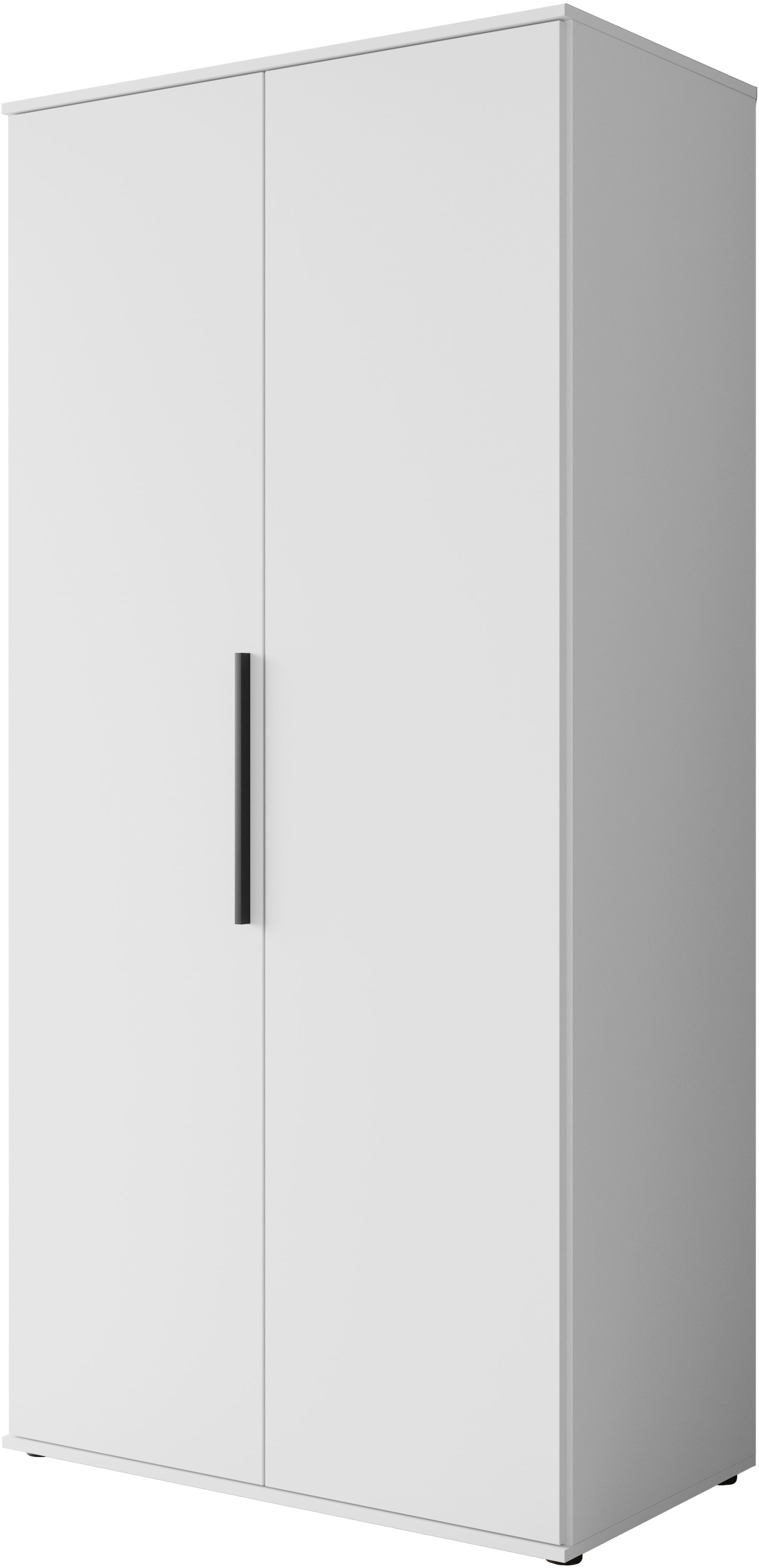 INOSIGN Kleiderschrank »LAGOS Wäscheschrank, Garderobe, schwarze Griffe, Made in Europe«, Moderner Drehtürenschrank, FSC-zertifiziert, Schlafzimmerschrank
