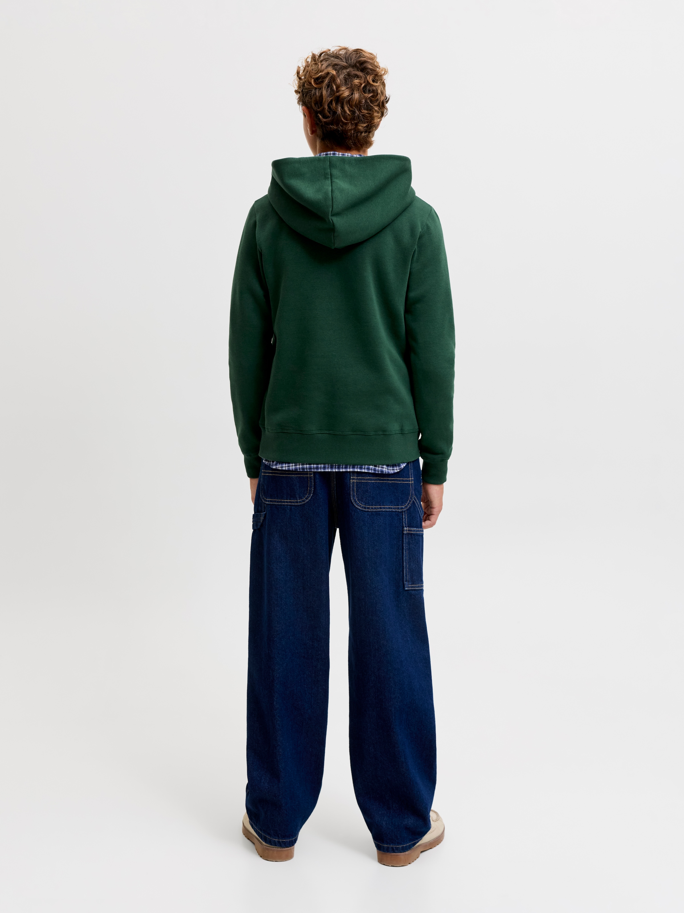 Jack & Jones Junior Kapuzensweatshirt »JORFREDERIKSBERG GRAPHIC BOX SH JNR«, Baumwollmischung, regular fit
