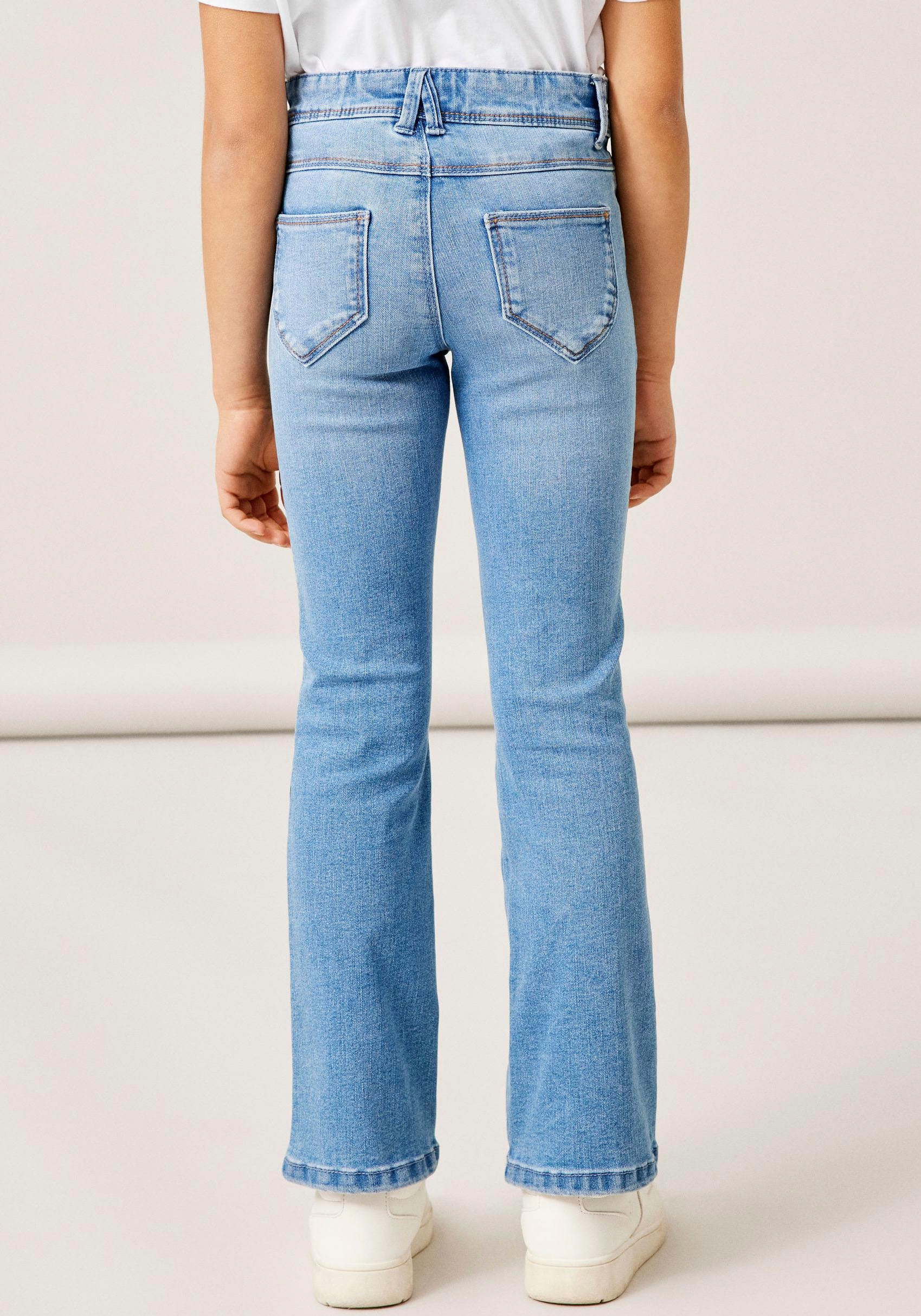 Name It Bootcut-Jeans »NKFPOLLY SKINNY kaufen mit Stretch NOOS«, 1142-AU JEANS BOOT