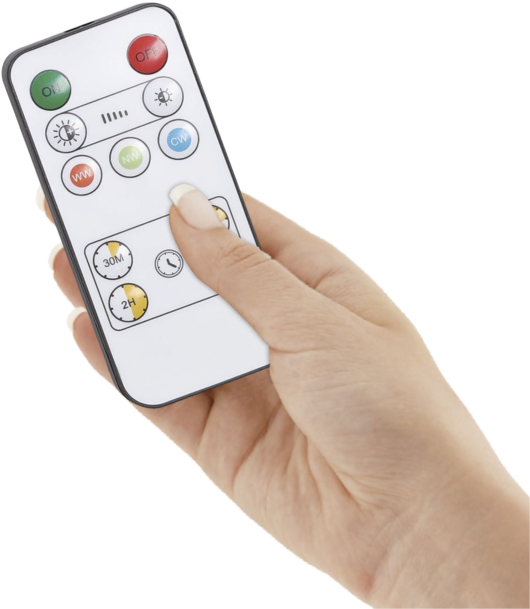 EGLO Wandleuchte »PORCIANO Wandlampe - Kunststoff - LED - 2W - IP20« LED-Modul 1 Stk. Warmweiß Wandstrahler, Wandspot, Wohnzimmer, Flur, Schlafzimmer, H4 x Ø20 cm