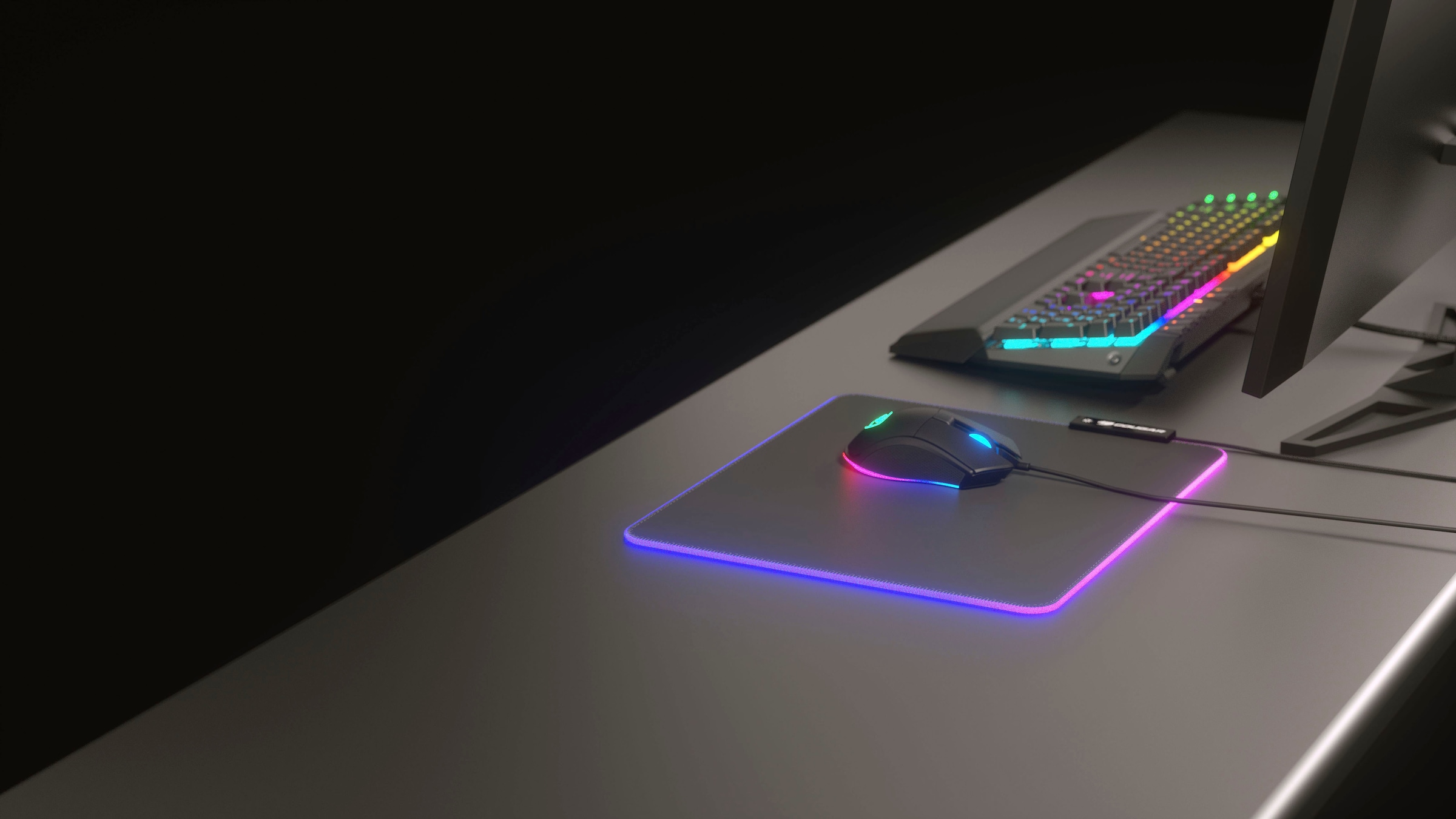 Cougar Gaming Mauspad »NEON RGB«