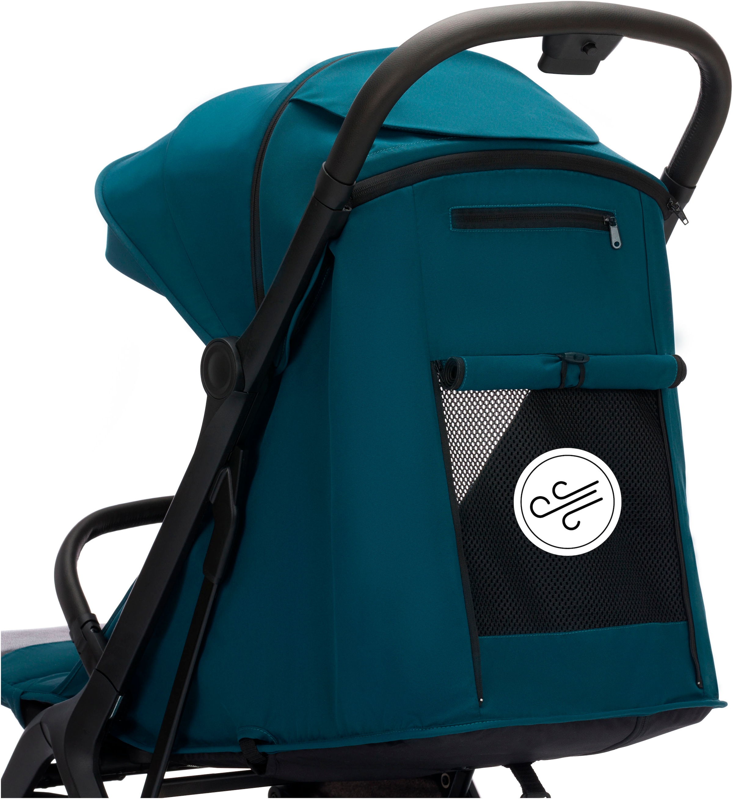 Fillikid Kinder-Buggy »Cooper, türkis-schwarz«, 22 kg