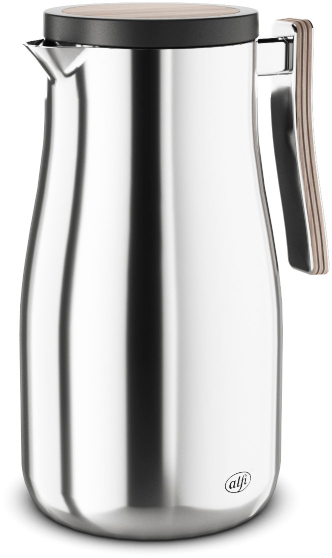 Alfi Isolierkanne »STUDIO ALLURE, aus doppelwandigem Edelstahl« 1 l 1 Stk. tlg. 12h heiß & 24h kalt, ergonomischer Griff, große Öffnung