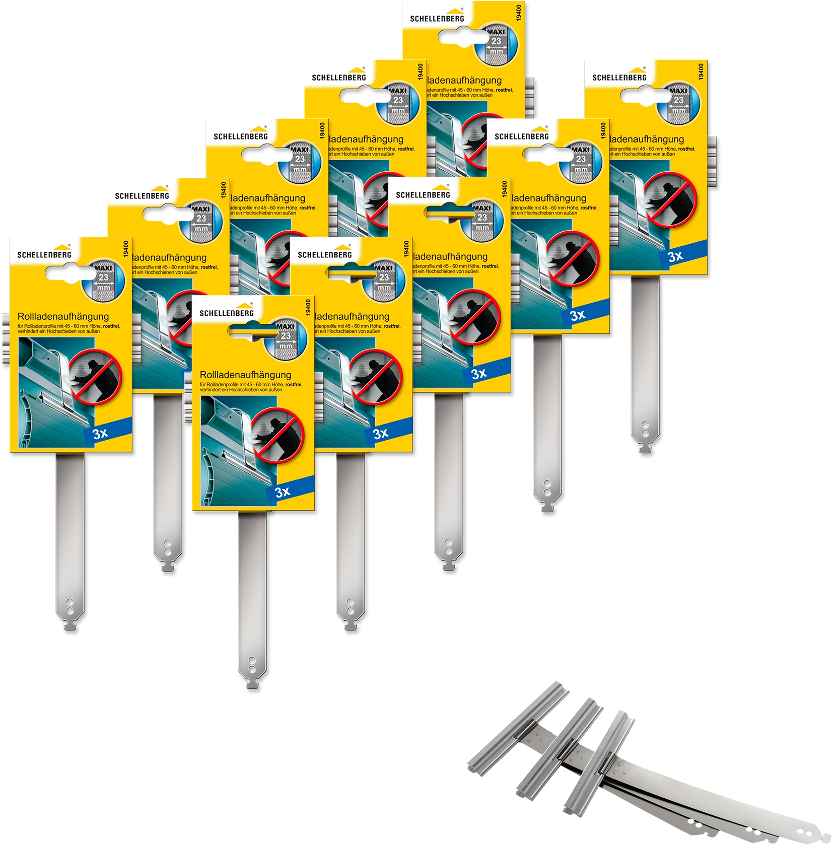 SCHELLENBERG Rollladenaufhängung »Mini oder Maxi, aus Edelstahl«, für Ø 40 günstig online kaufen