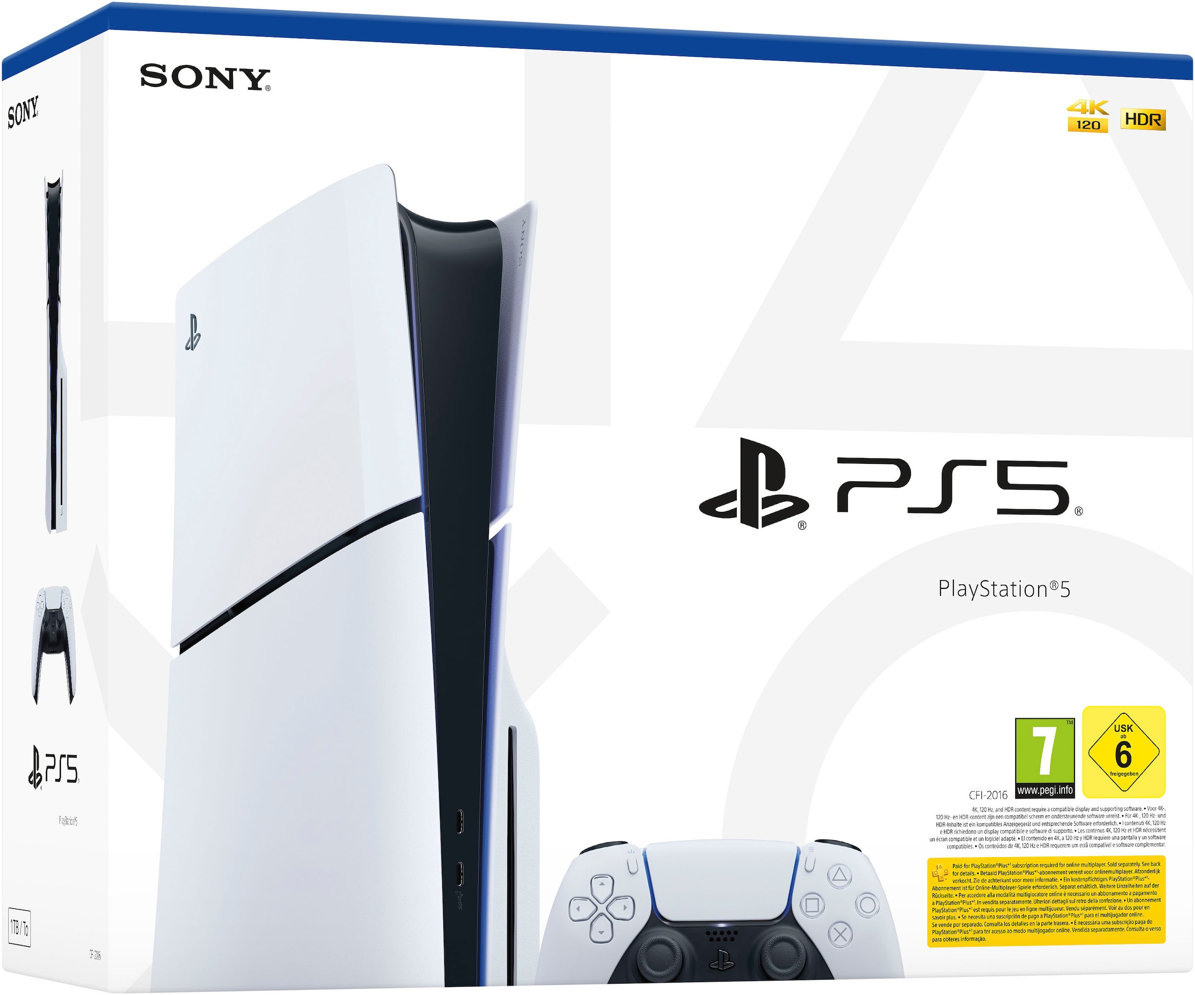 PlayStation 5 Konsolen-Set »PS5 Disk Edition (Slim) + Pulse Elite Gaming-Headset«