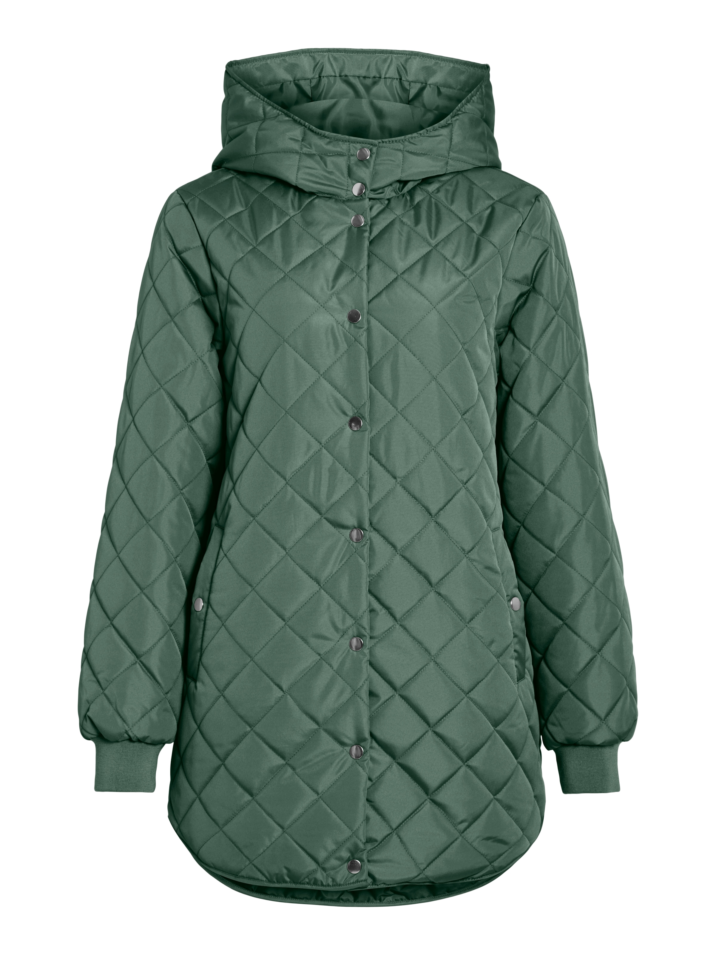 Vila Steppjacke »VITATE L/S HOODED JACKET - NOOS« mit Kapuze