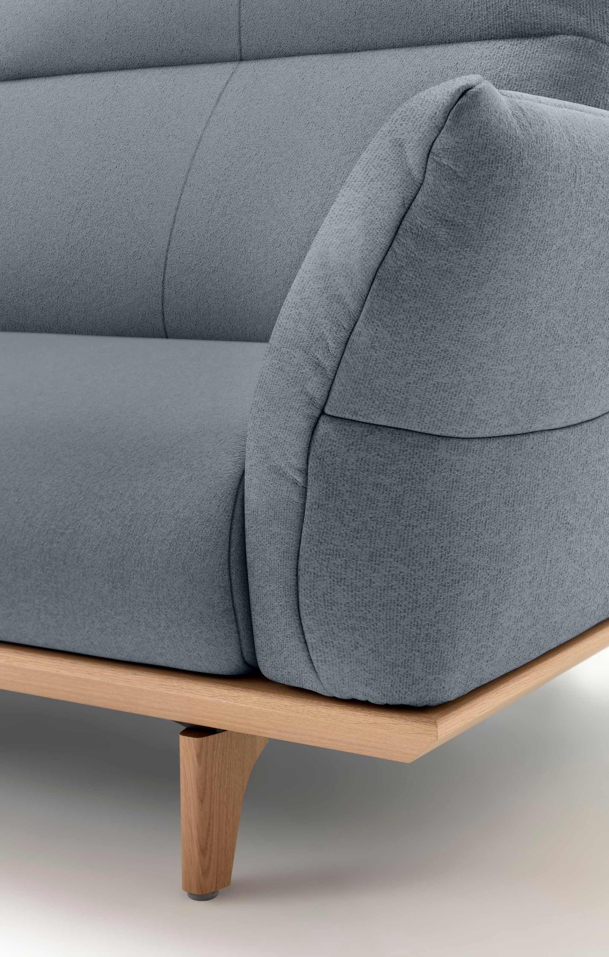 Creation BY ROLF BENZ 4-Sitzer »CR.460 Designsofa mit erstklassigem Sitzkomfort« Sockel in Eiche, Füße Eiche natur, Breite 248 cm