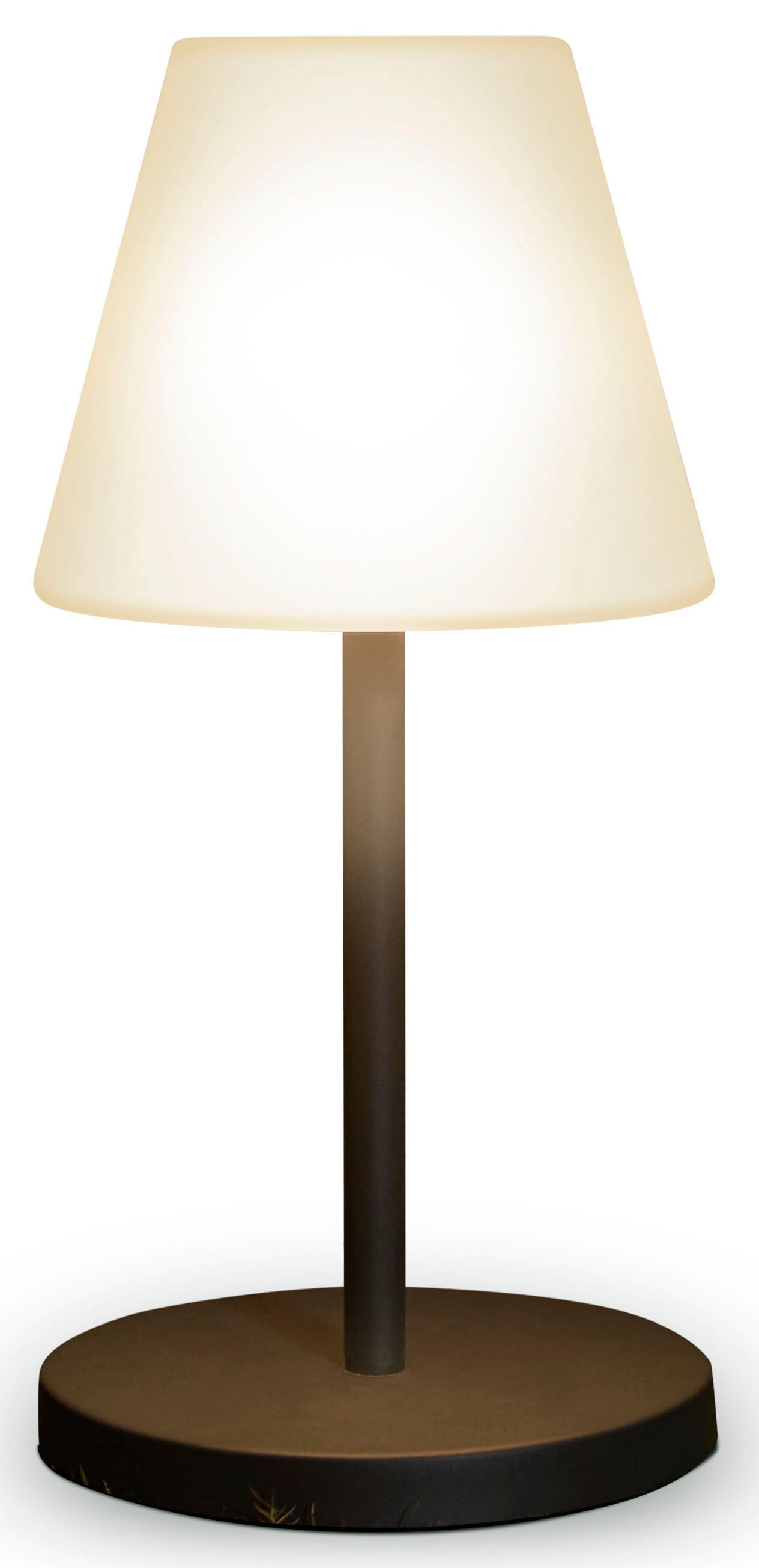 Paco Home Tischleuchte »JEN«, Outdoor LED Akku Retro Balkon Ohne Schalter A günstig online kaufen