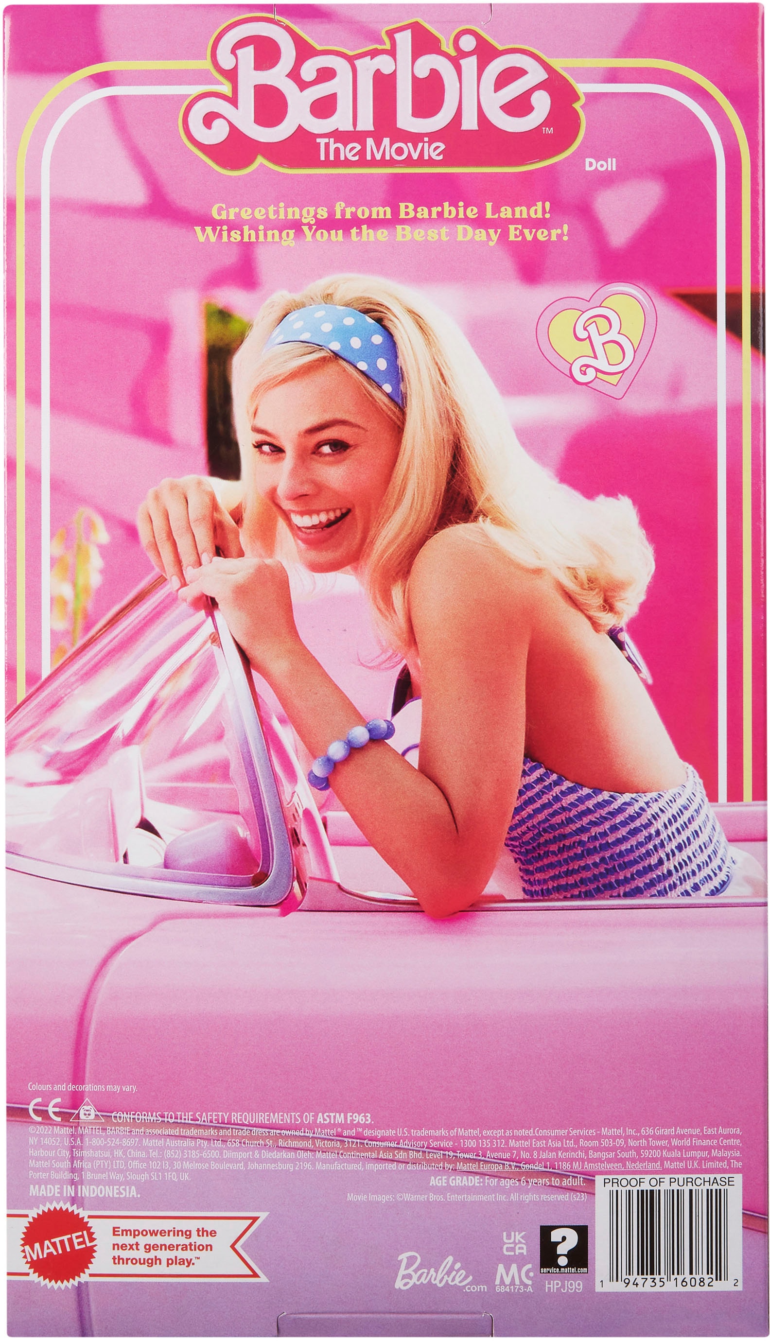 Barbie Anziehpuppe »Barbie Signature The Movie, Margot Robbie Disco«