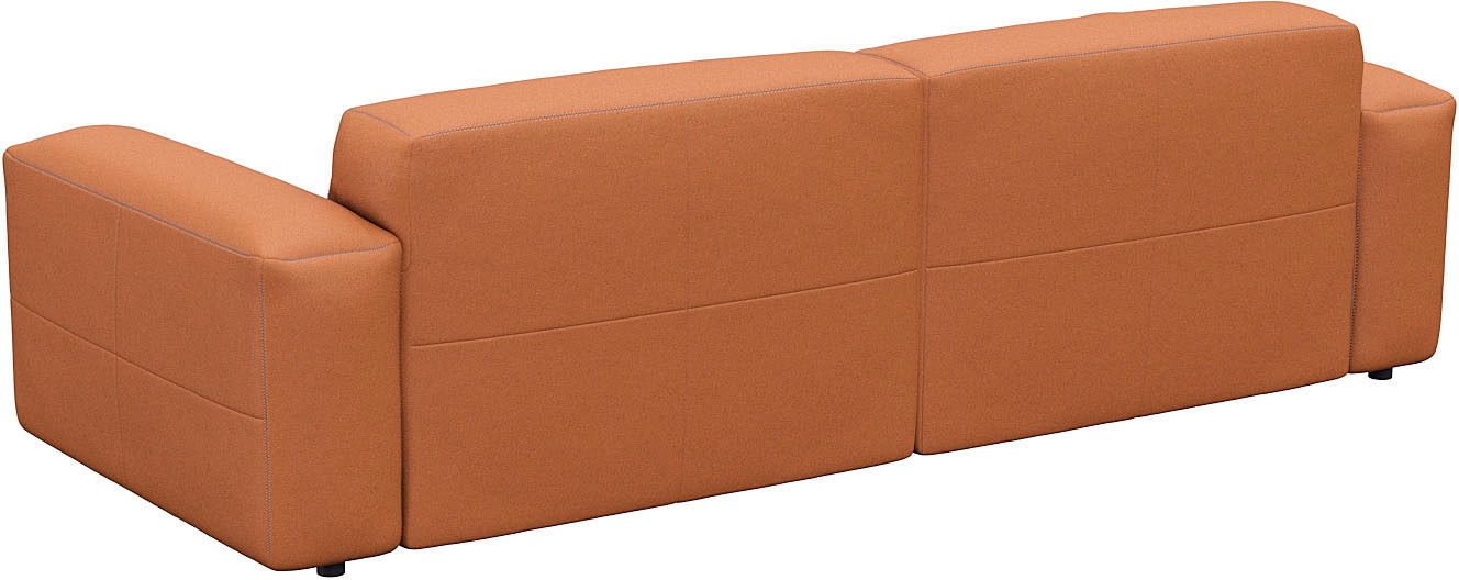 FLEXLUX 3-Sitzer »Lucera Sofa, super bequem durch hochwertigen Sitzaufbau mit Kaltschaum«, modern & anschmiegsam, Designsofa