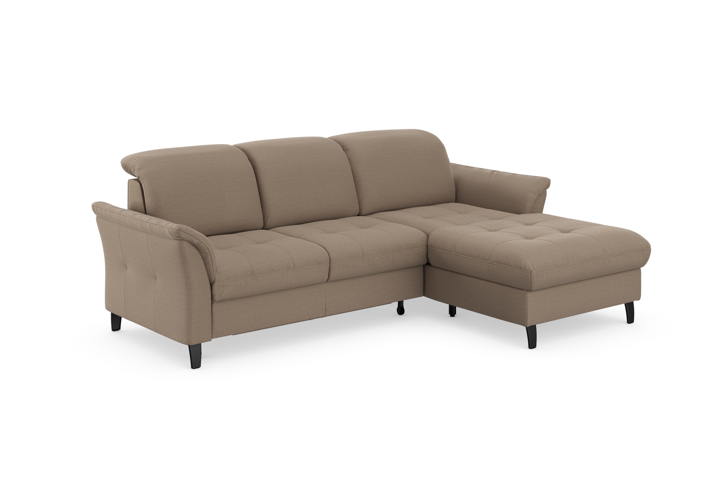 sit&more Ecksofa »Maggiore L-Form«, wahlweise mit Kopfteilverstellung, Bettfunktion und Bettkasten