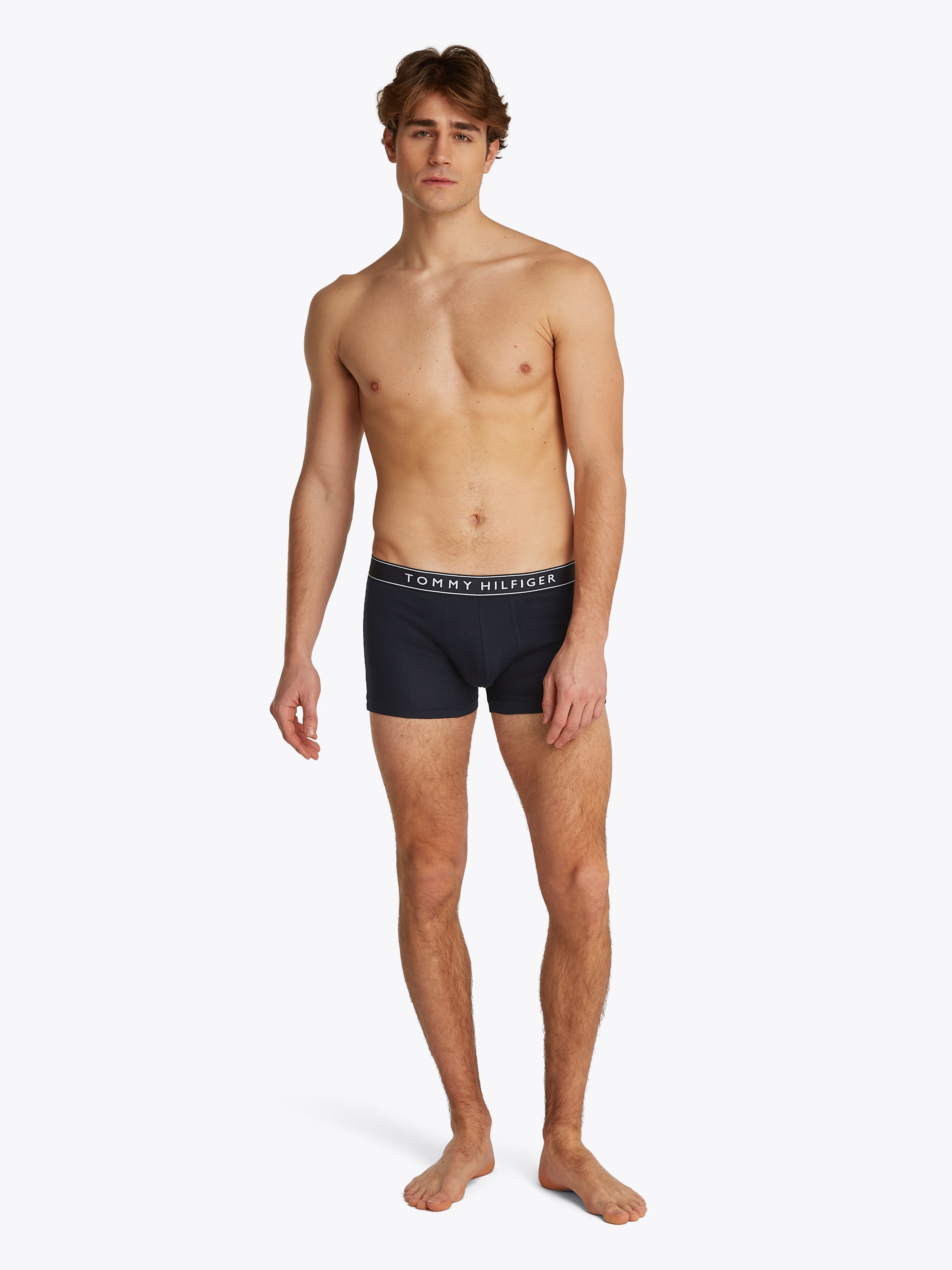 Tommy Hilfiger Underwear Trunk »3P TRUNK DTM«, (Packung, 3 St., 3er), mit Logobund