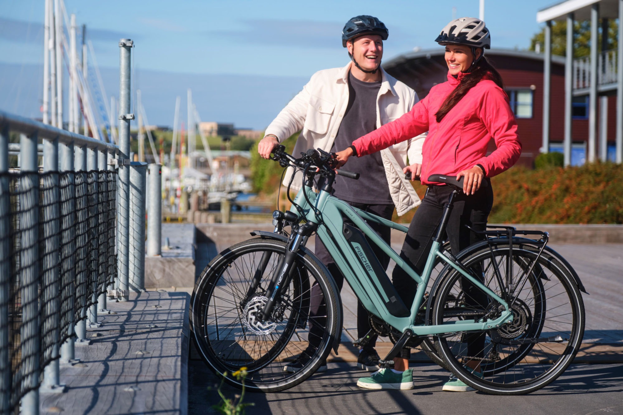 FISCHER Fahrrad »VIATOR 2.1 459« 8 Gang Shimano ACERA Schaltwerk Heckmotor mit Akku-Ladegerät;mit Werkzeug, 