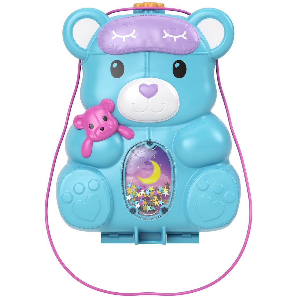 Polly Pocket Spielwelt »Sleepover Teddybär-Tasche«