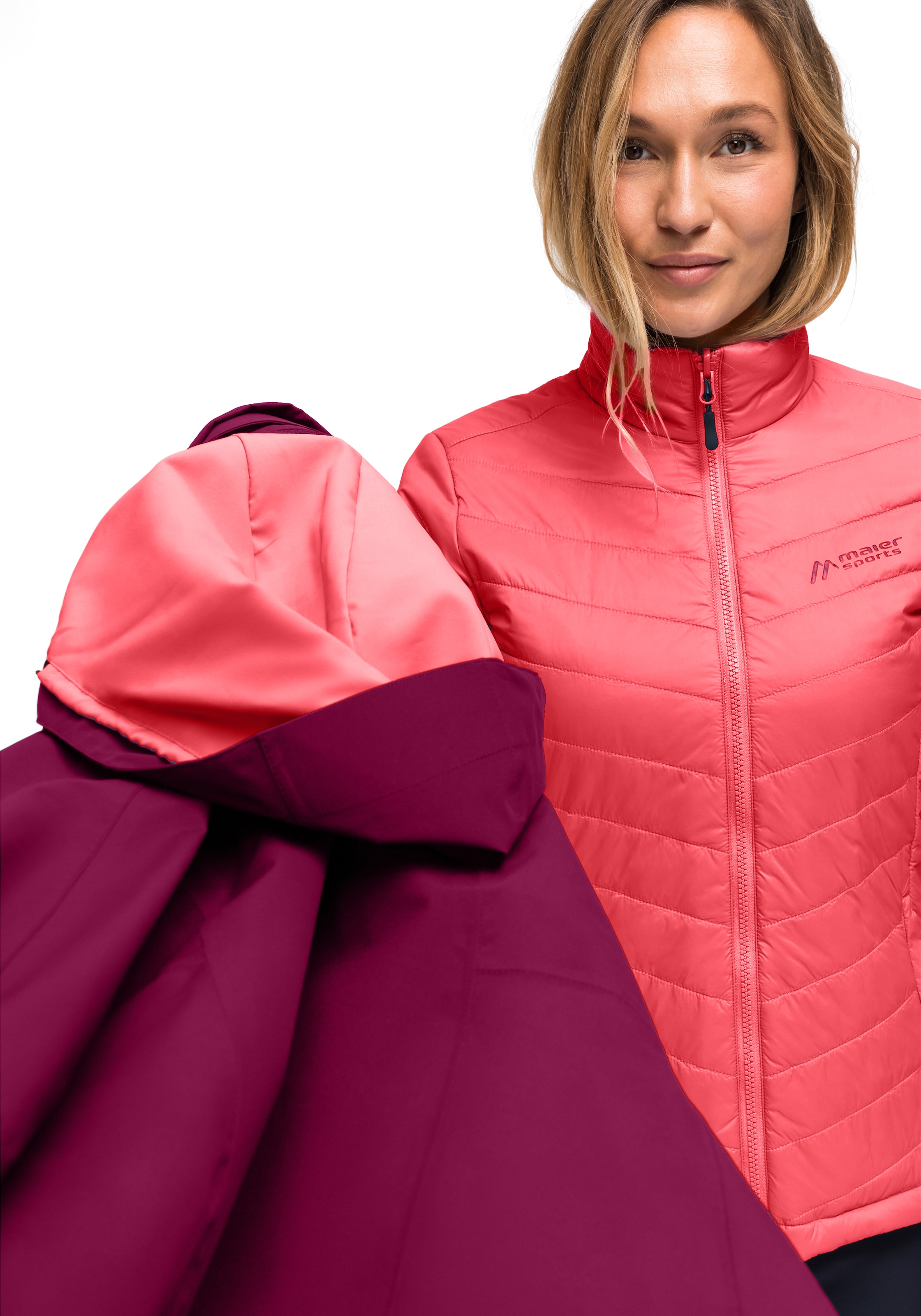 Maier Sports 3-in-1-Funktionsjacke W«, Damen, bestellen online atmungsaktiv wasserdicht für Wander-Jacke »Ribut und