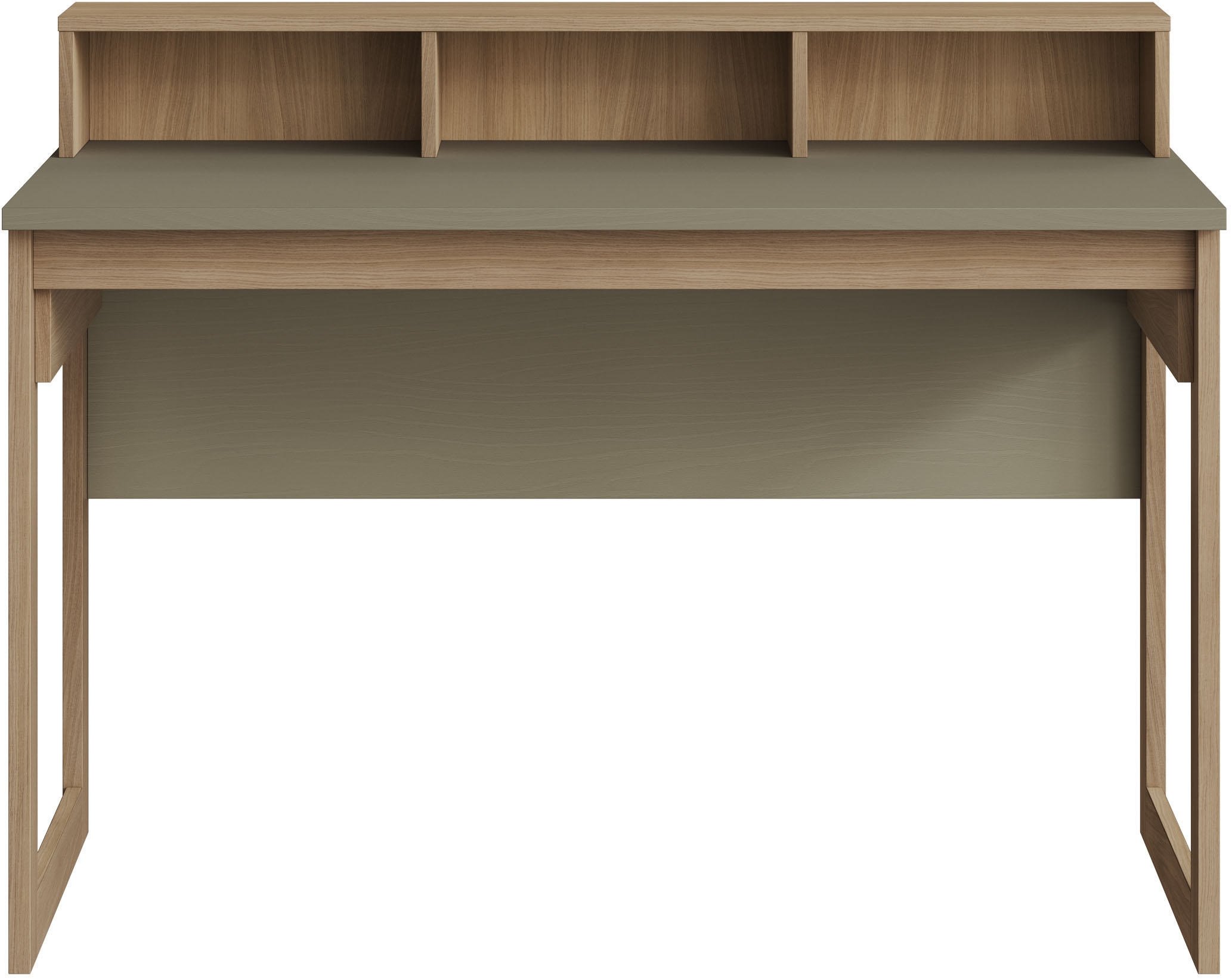 Home affaire Schreibtisch »Stranda, Arbeitstisch im Skandi Style, Bürotisch in zwei Farben« moderner Computertisch, wohnliches Home Office