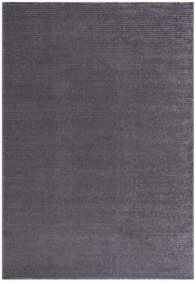 Carpet City Teppich »Friseé-Teppich FANCY900«, rechteckig, 12 mm Höhe, Läufer, Kurzflor, Einfarbig, 3D-Optik, Streifen Look, Wohnzimmer