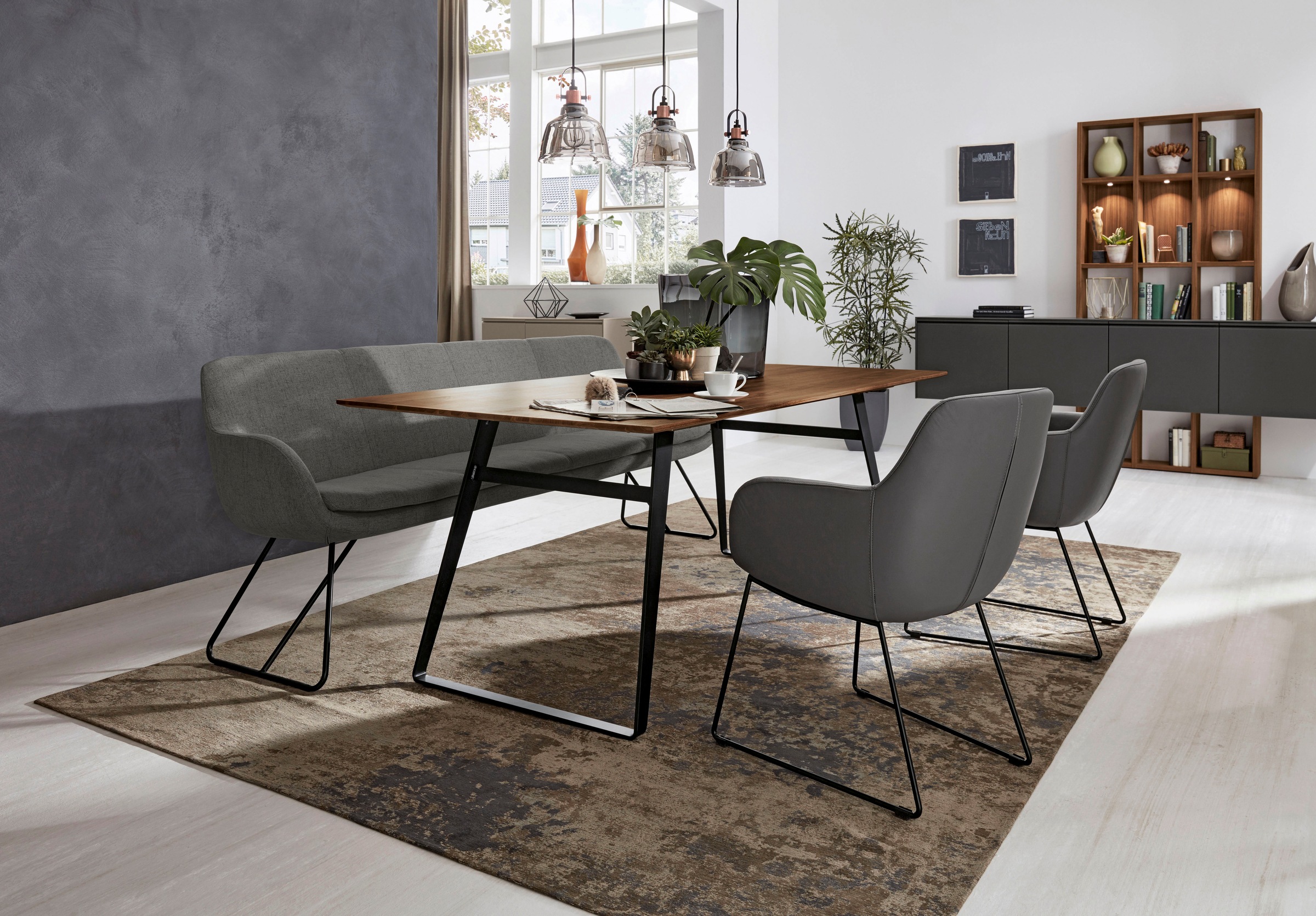 Musterring Essbank "Tavia" Schlittengestell in drei Ausführungen, Breite 18 günstig online kaufen