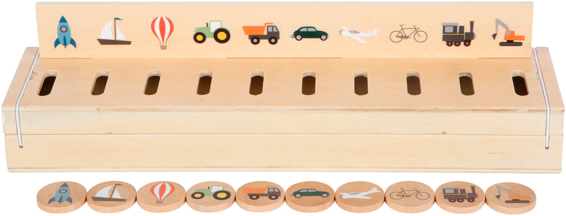 Small Foot Steckspielzeug »Bildersortierbox Weltentdecker«