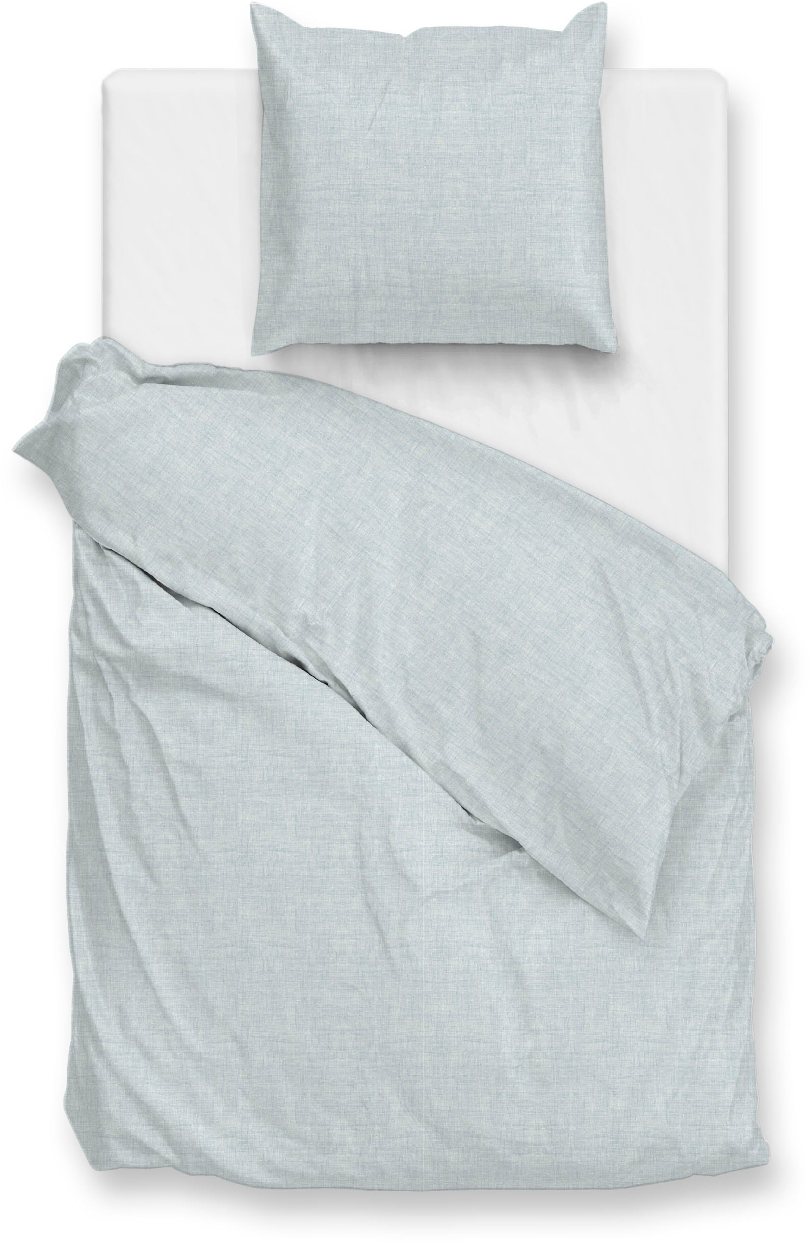 ZO HOME Bettwäsche »Flanella-di-Lino« 2 Stk. tlg. Bettwäsche aus 100% Baumw günstig online kaufen