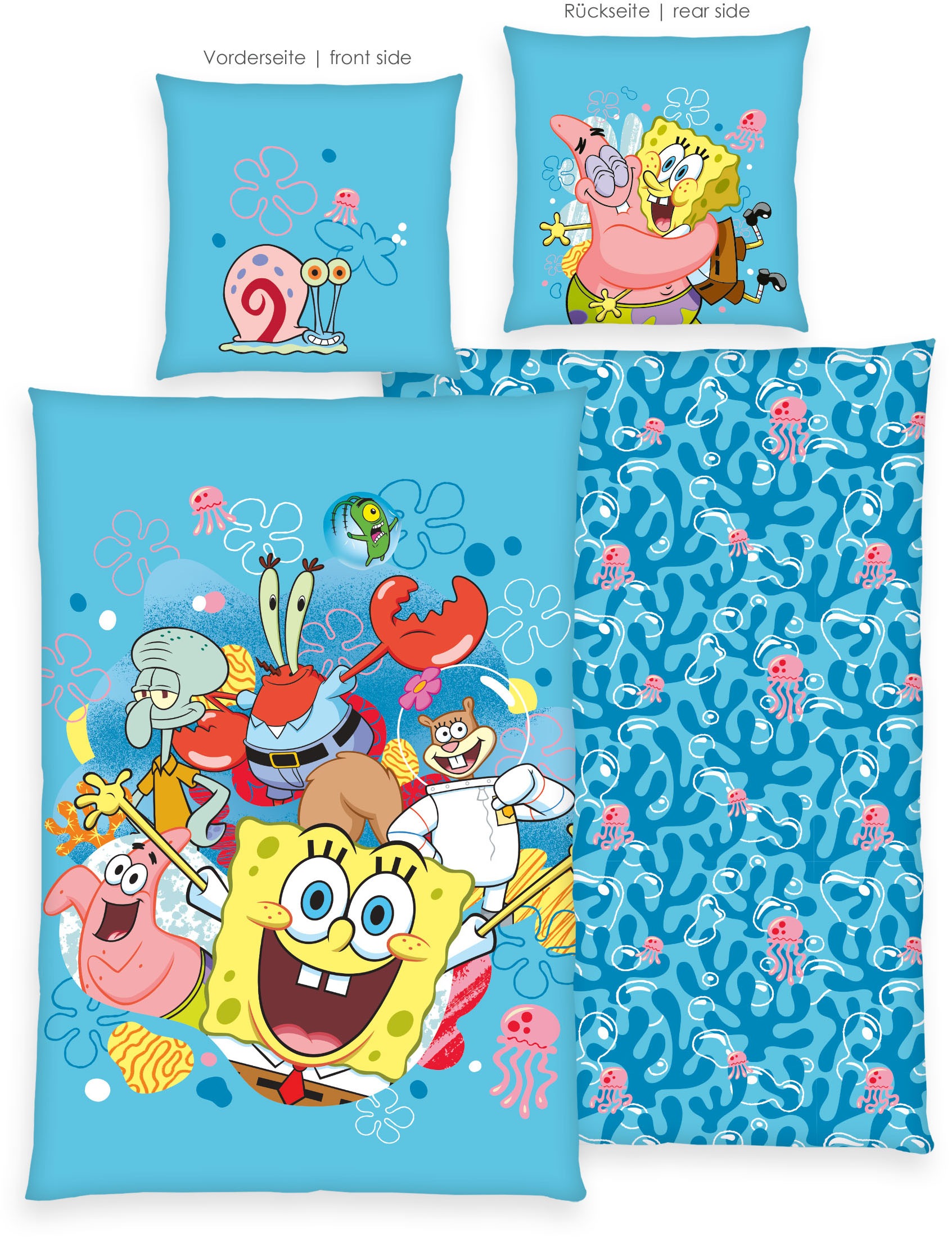 Sponge Bob Bettwäsche »Sponge Bob«, Wendebettwäsche