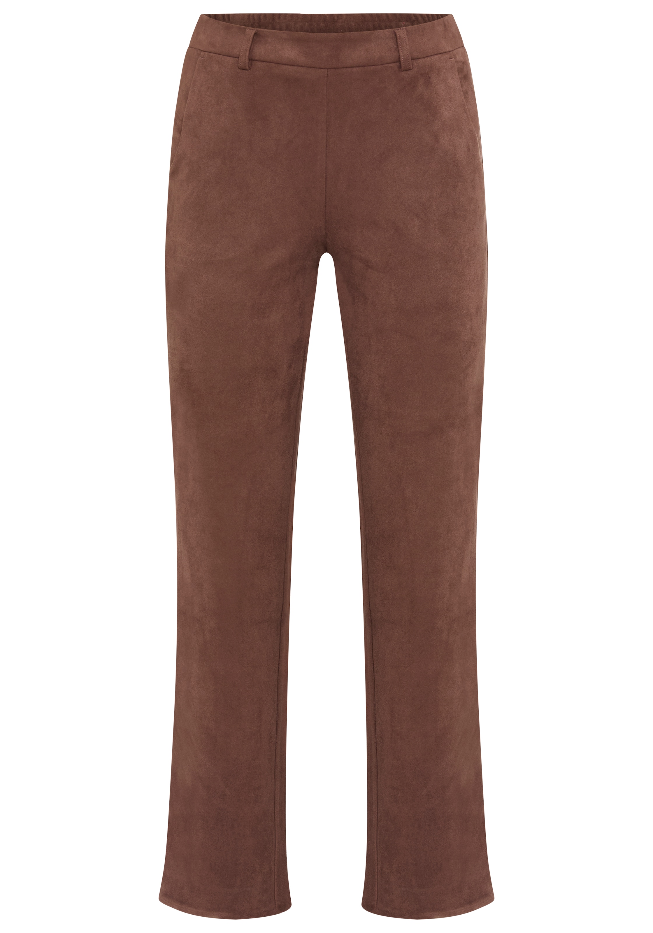 Laura Scott Lederimitathose  Bootcut-Passform, Weiches, elastisches Lederimitat