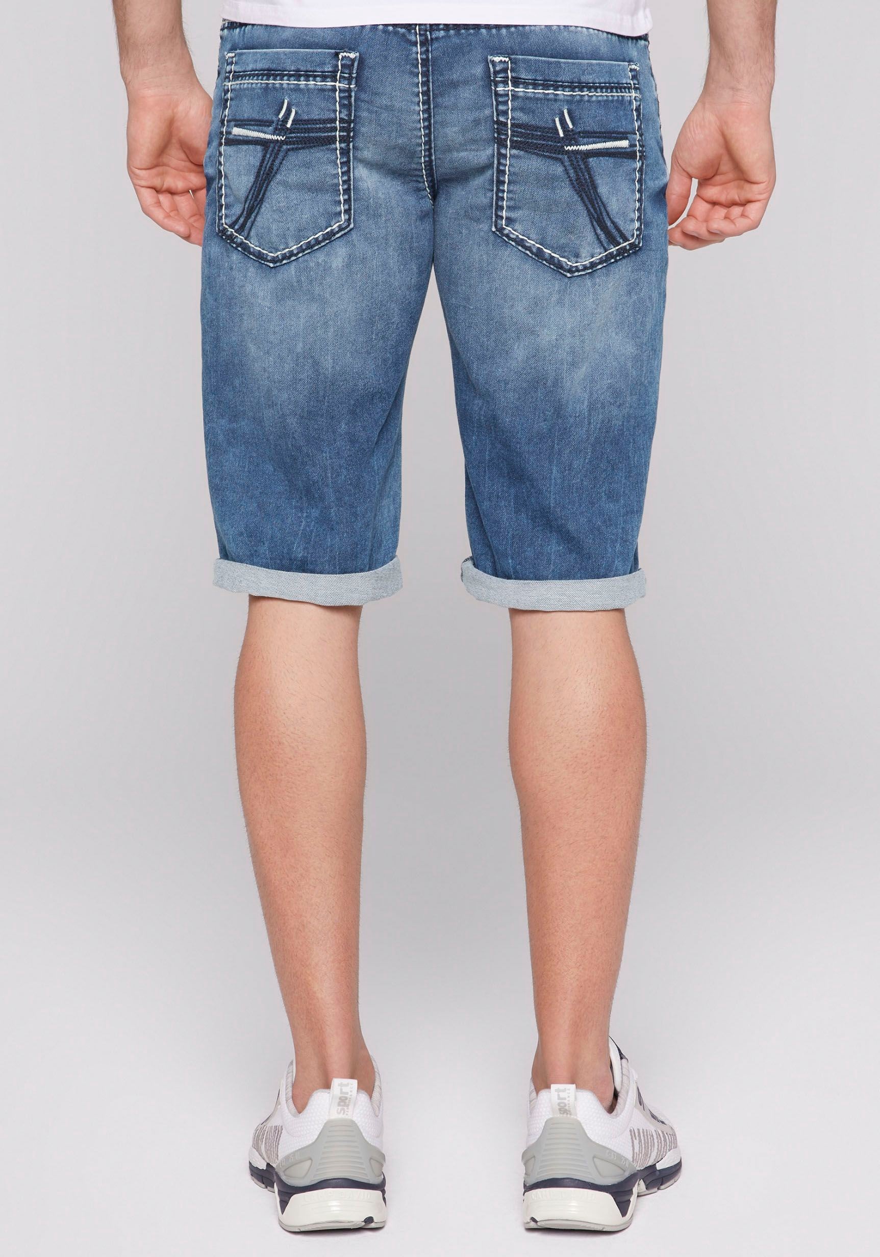 6. Bild von CAMP DAVID Bermudas, mit Turn-Up Saum
