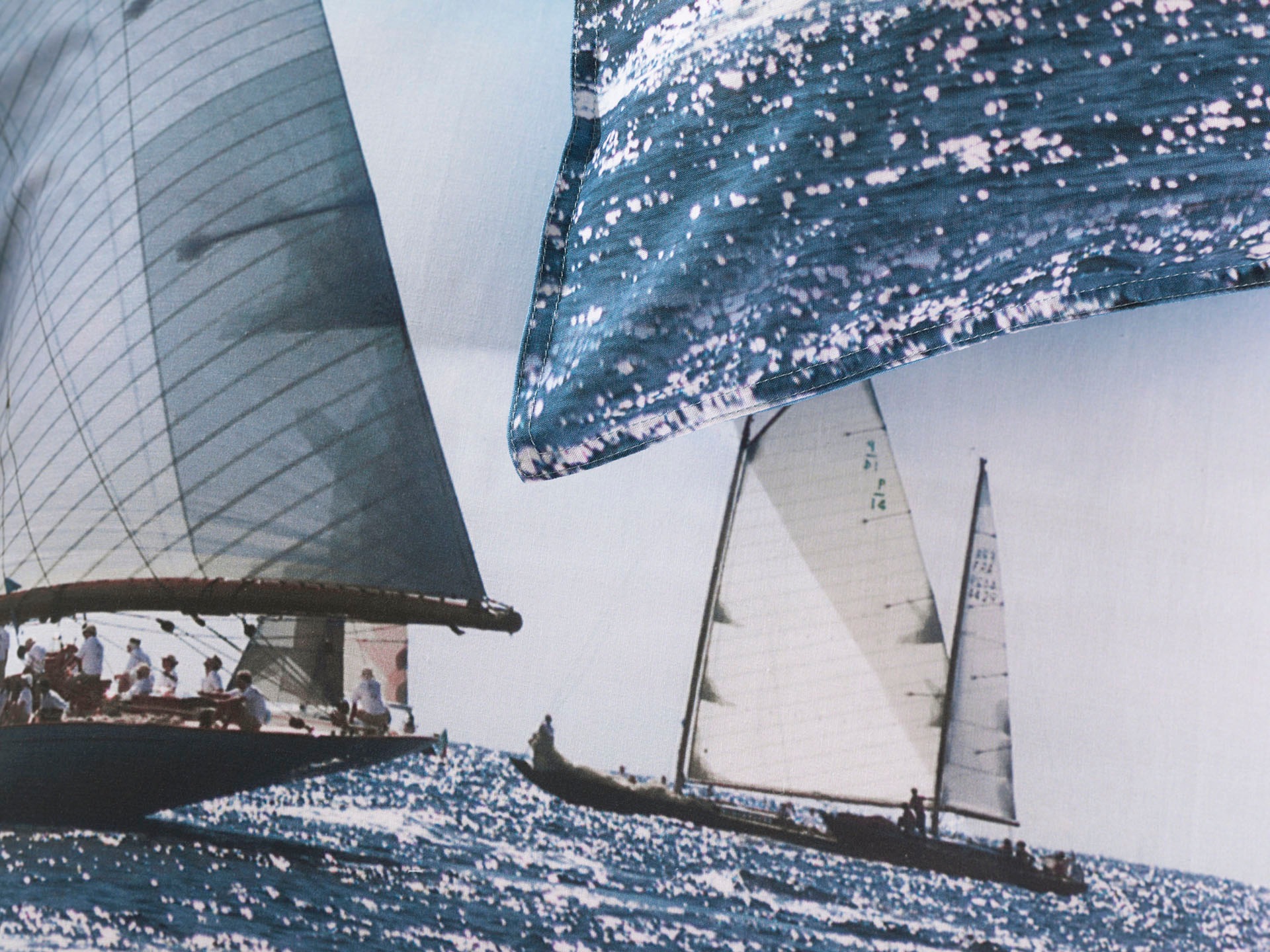 ZO HOME Bettwäsche »Regatta« 1 Stk. Bettwäsche aus 100% Baumwolle, hochwertige Renforcé