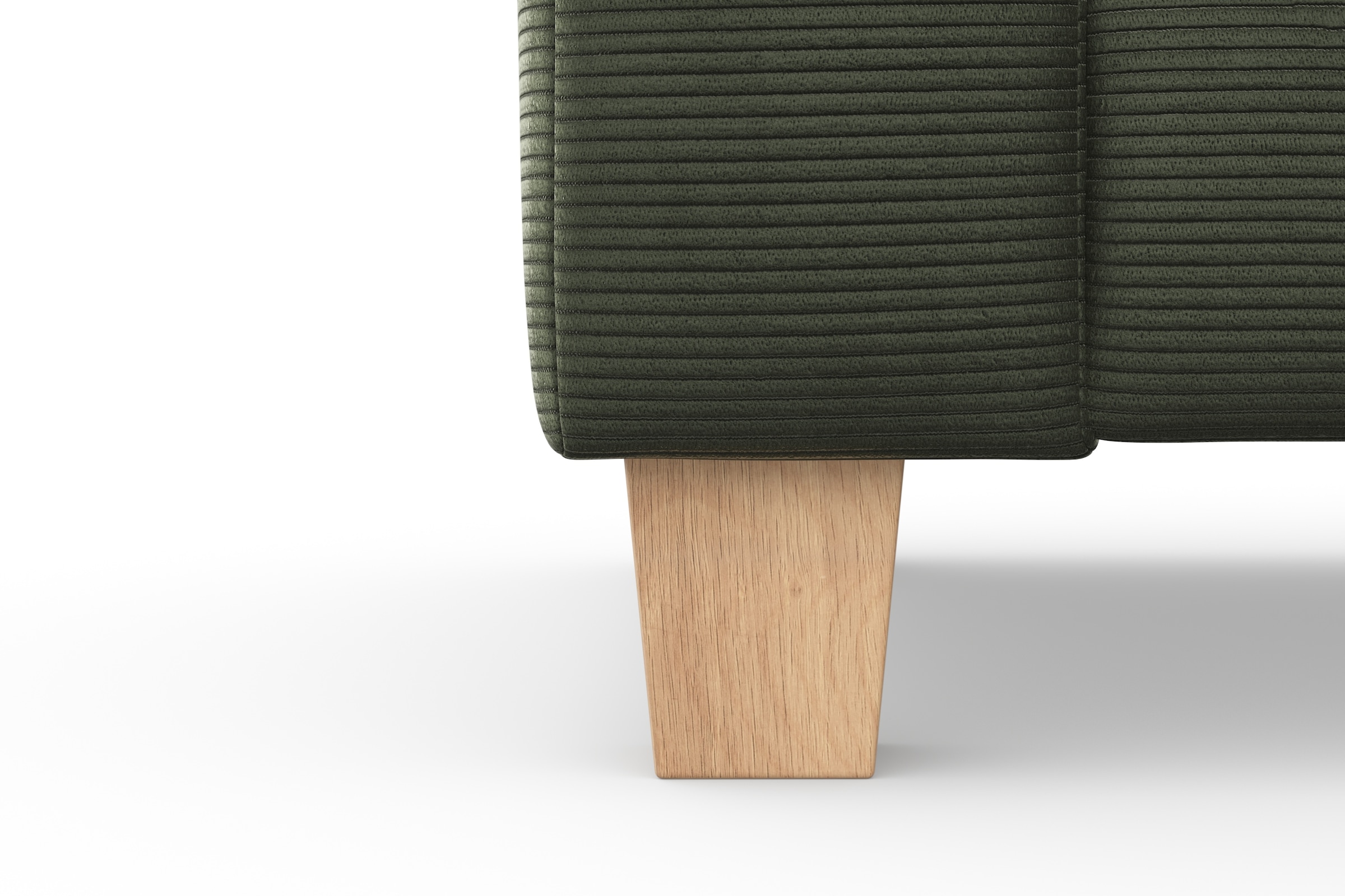 Home affaire Ecksofa »Summer L-Form«, mit Ottomane, wahlweise mit Bettfunktion und Bettkasten, Cord-Bezug
