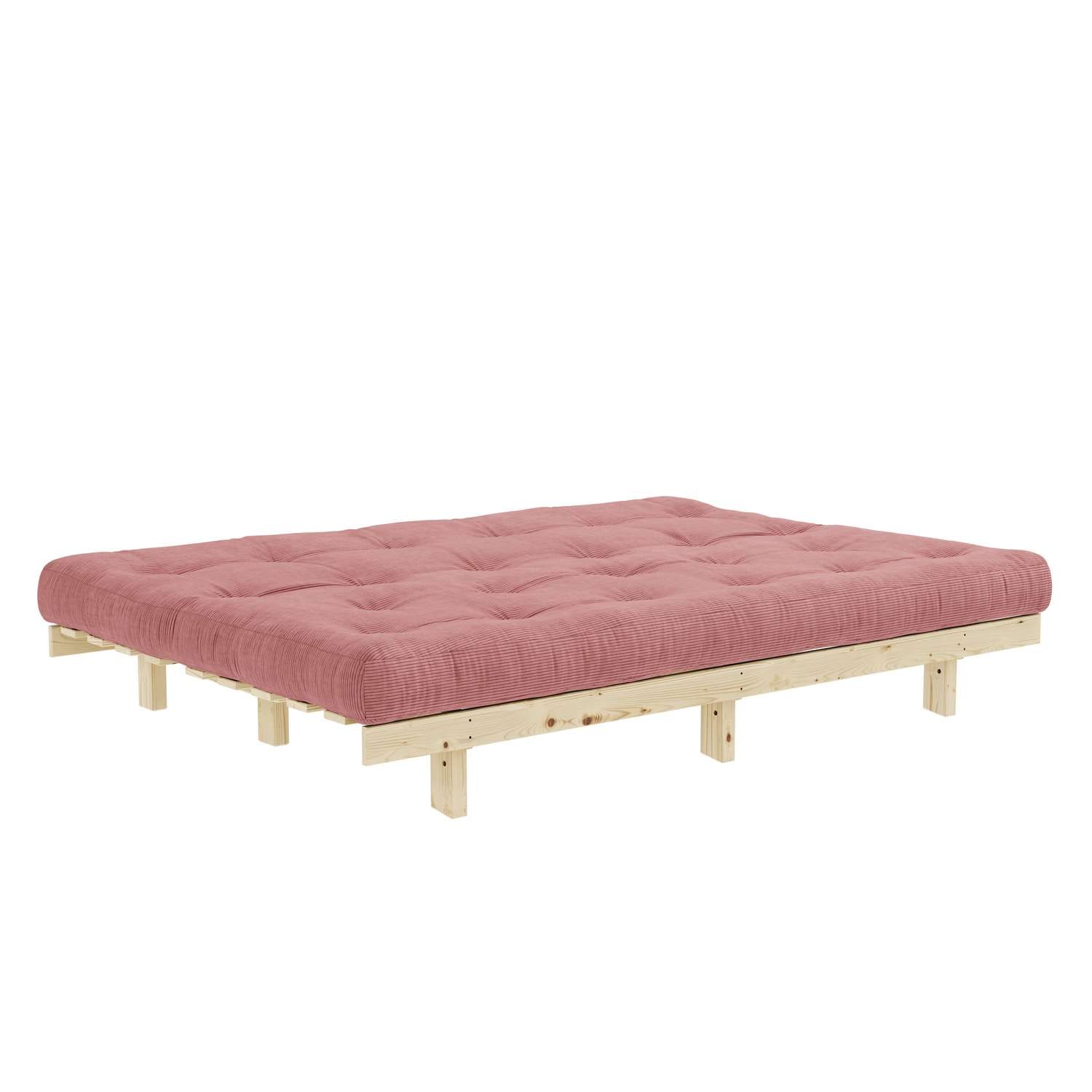 Karup Design Schlafsofa »Lean 200 Schlafsofa, Gästebett, Sofa mit Futonmatratze«, (2 St.), Inkl. Futonmatratze, Liegefläche 130x200 cm, FSC® zertifizierte Kiefer