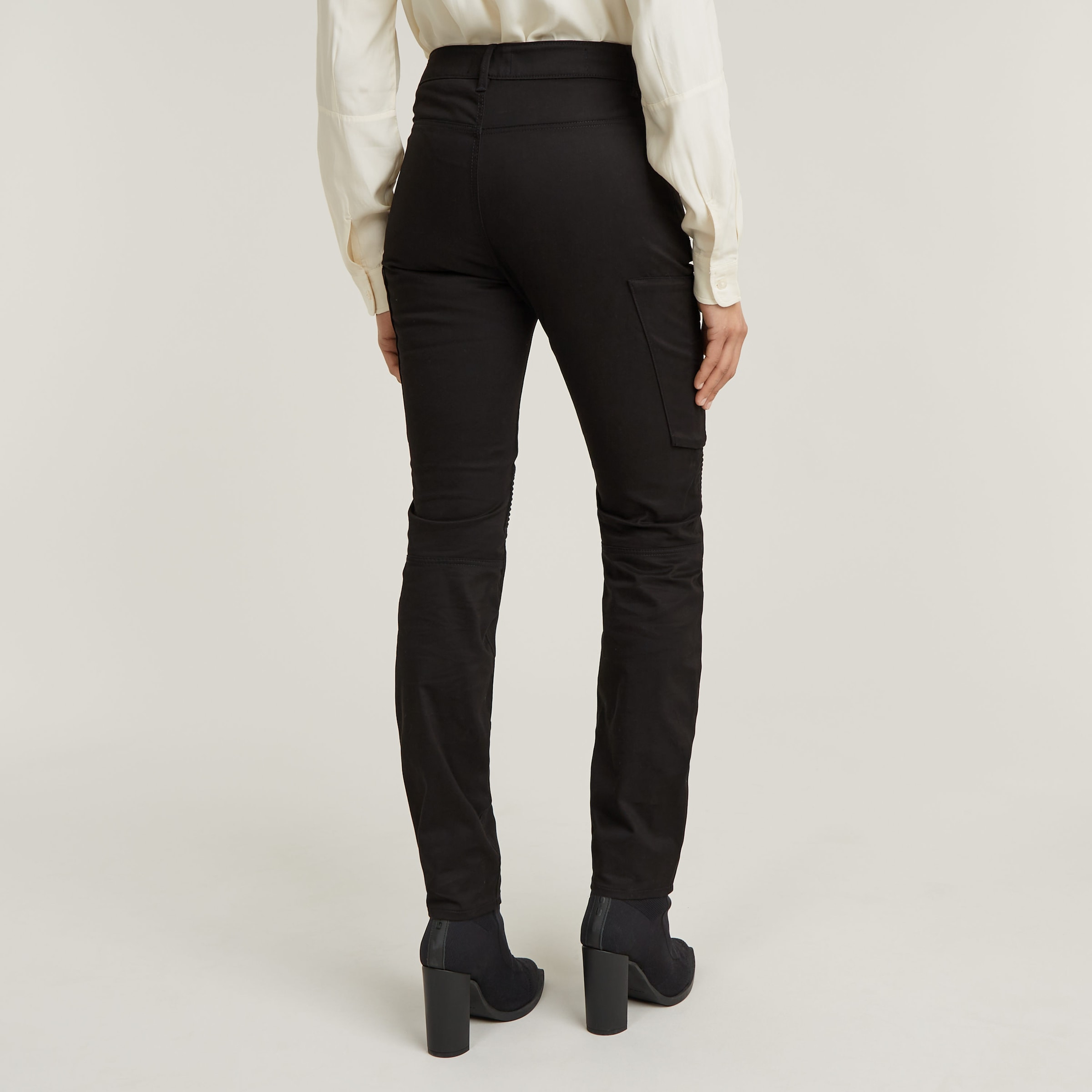 G-STAR Bikerhose »Biker Skinny Cargo«  mit kontrastfarbenen Reißverschlüssen