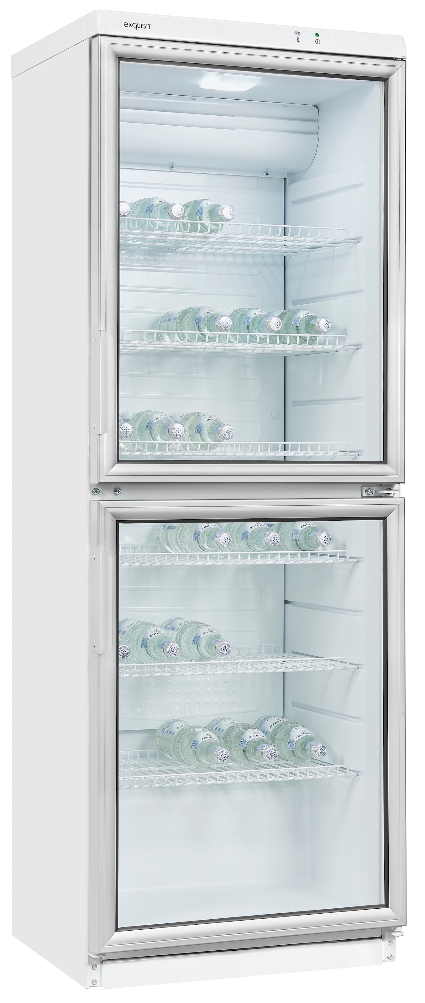 exquisit Getränkekühlschrank »GKS350-2-GT-280D weiss«, 320 L Volumen, Geträ günstig online kaufen