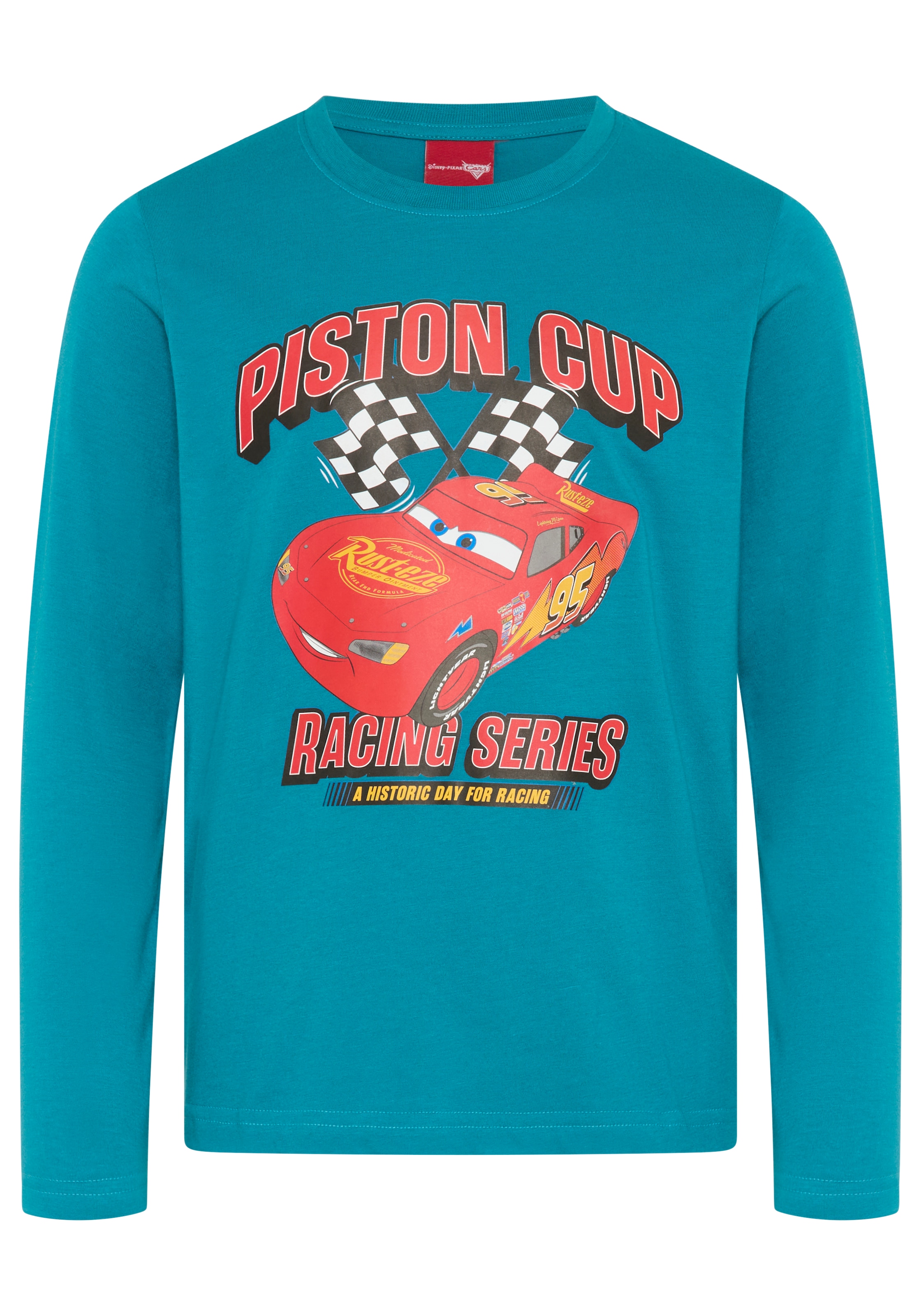 KIDSWORLD Langarmshirt »CARS Lightning McQueen Shirt, Disney« Basic-Passform, Langarm, modischer Stil