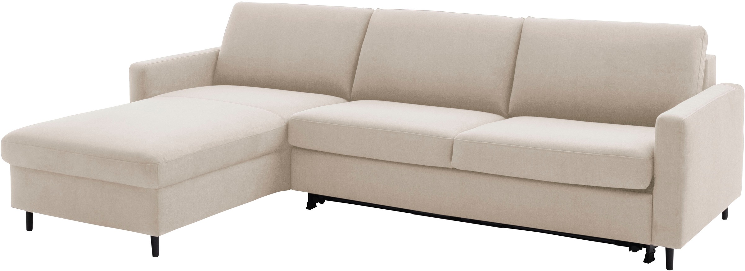 Home affaire Ecksofa »Calestra, Bezug Easy Care, Dauerschlaffunktion in 2 Q günstig online kaufen