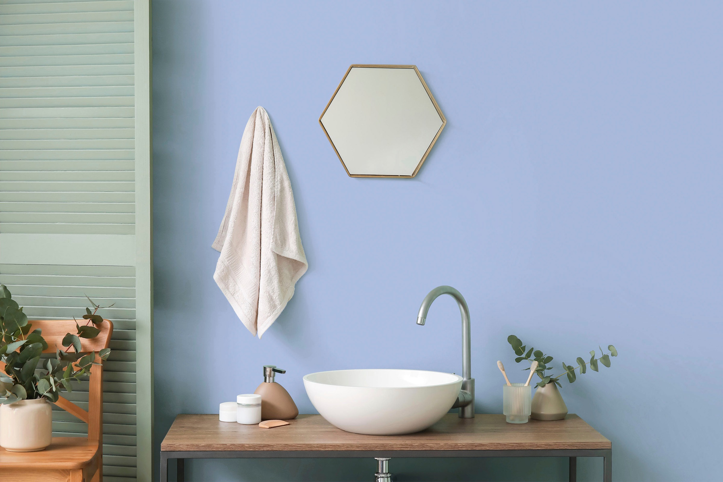 A.S. Création Wand- und Deckenfarbe »Seidenmatt Innenfarbe THE COLOR KITCHEN« für Wohnzimmer Schlafzimmer Flur Küche, versch. Lilatöne