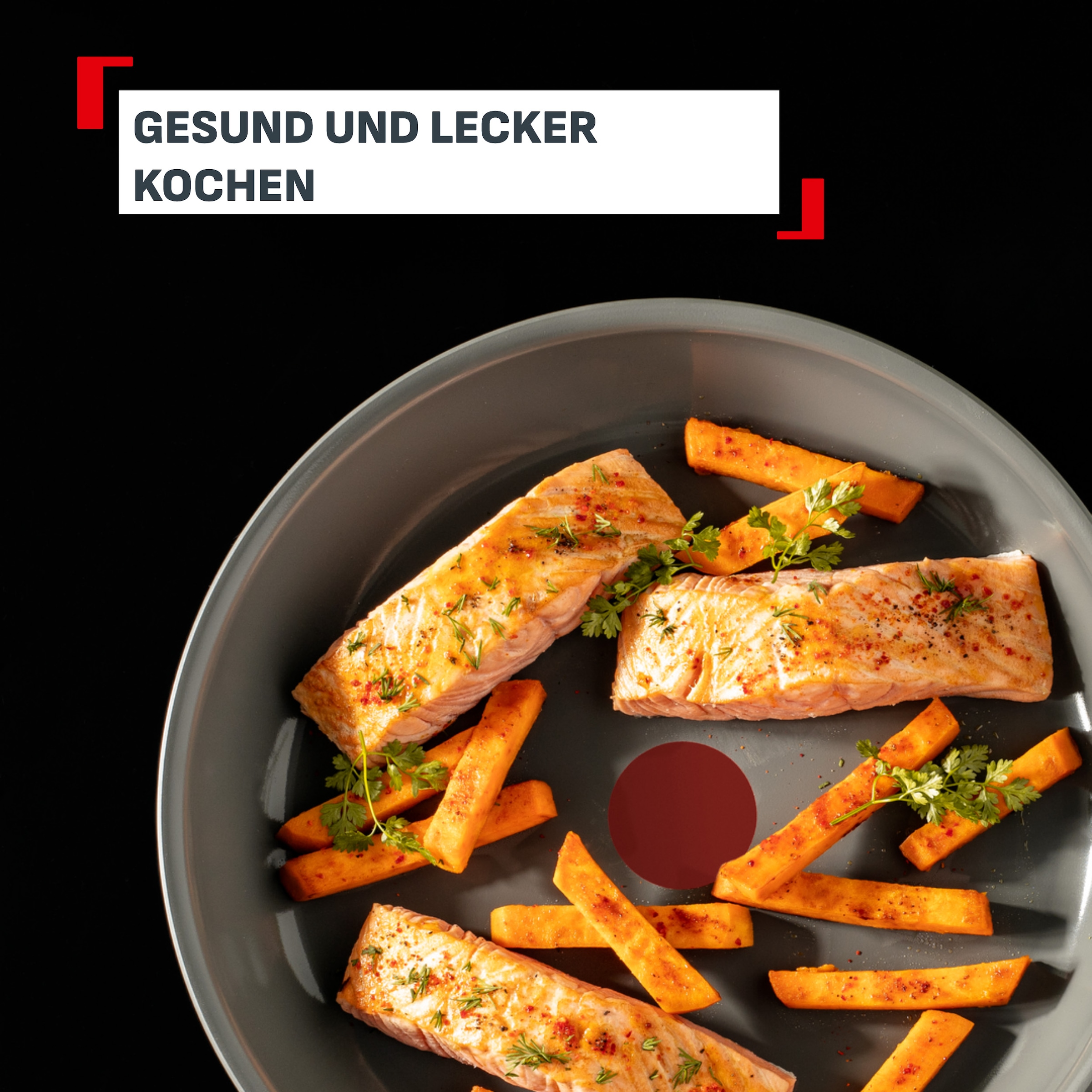 Tefal Bratpfanne »Renewal« Aluminium 1 tlg. Keramikbeschichtung, 100% recycelter Aluminiumkörper, Thermo-Signal