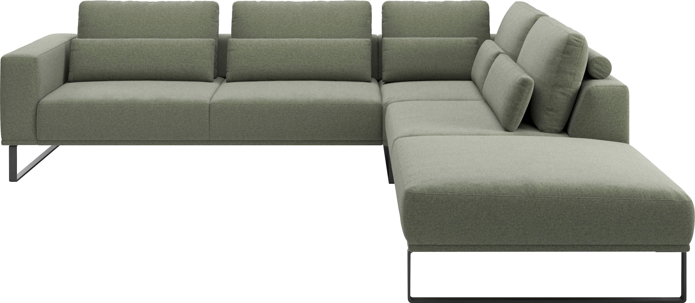 Musterring Ecksofa »JUSTB! PM100, stilvoller Lounge-Komfort von Musterring« Kollektion Bettina Zimmermann, optionaler Sitzvorzug & Fuß-Auswahl