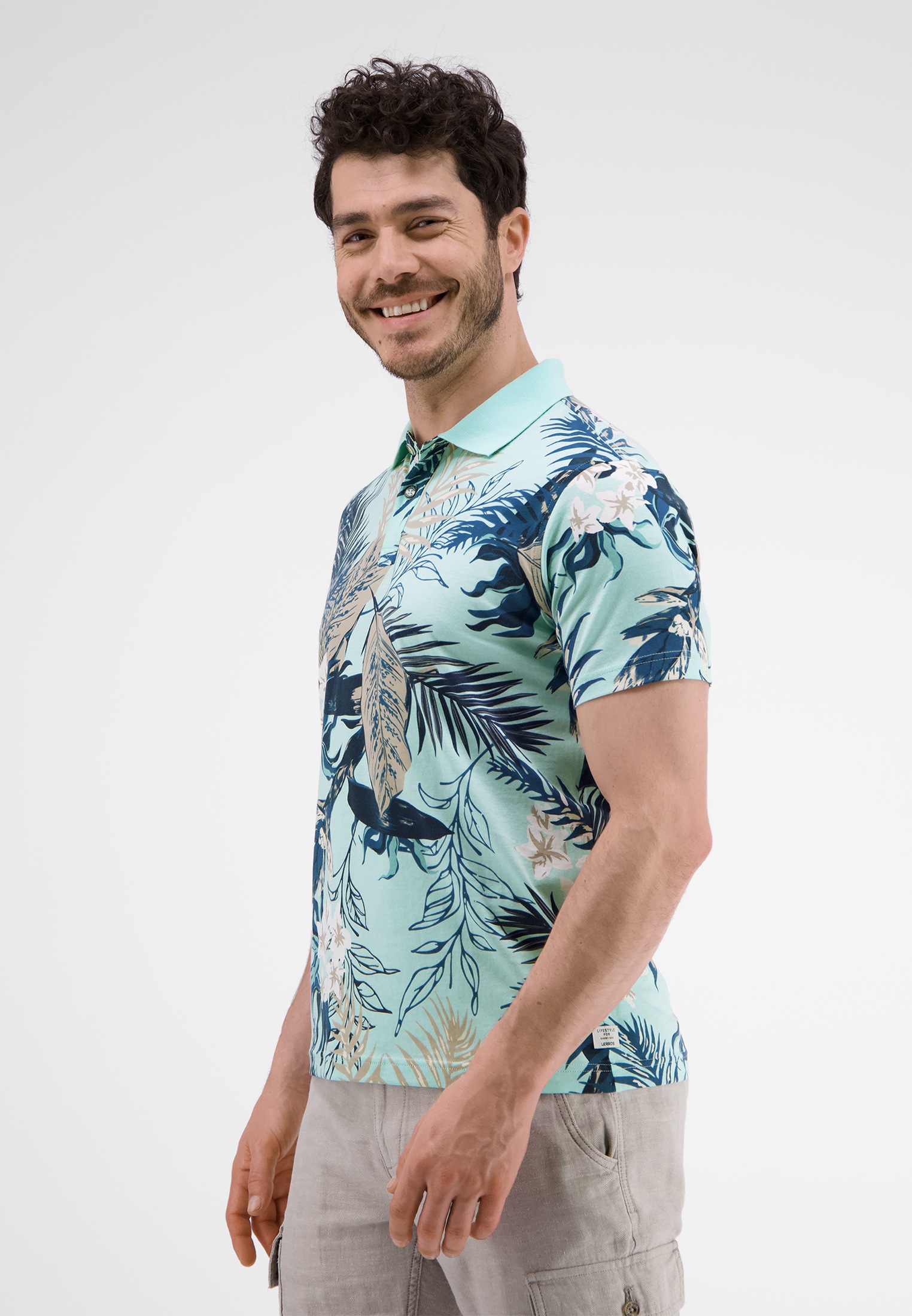 LERROS Poloshirt »LERROS Poloshirt *Hawaii*«