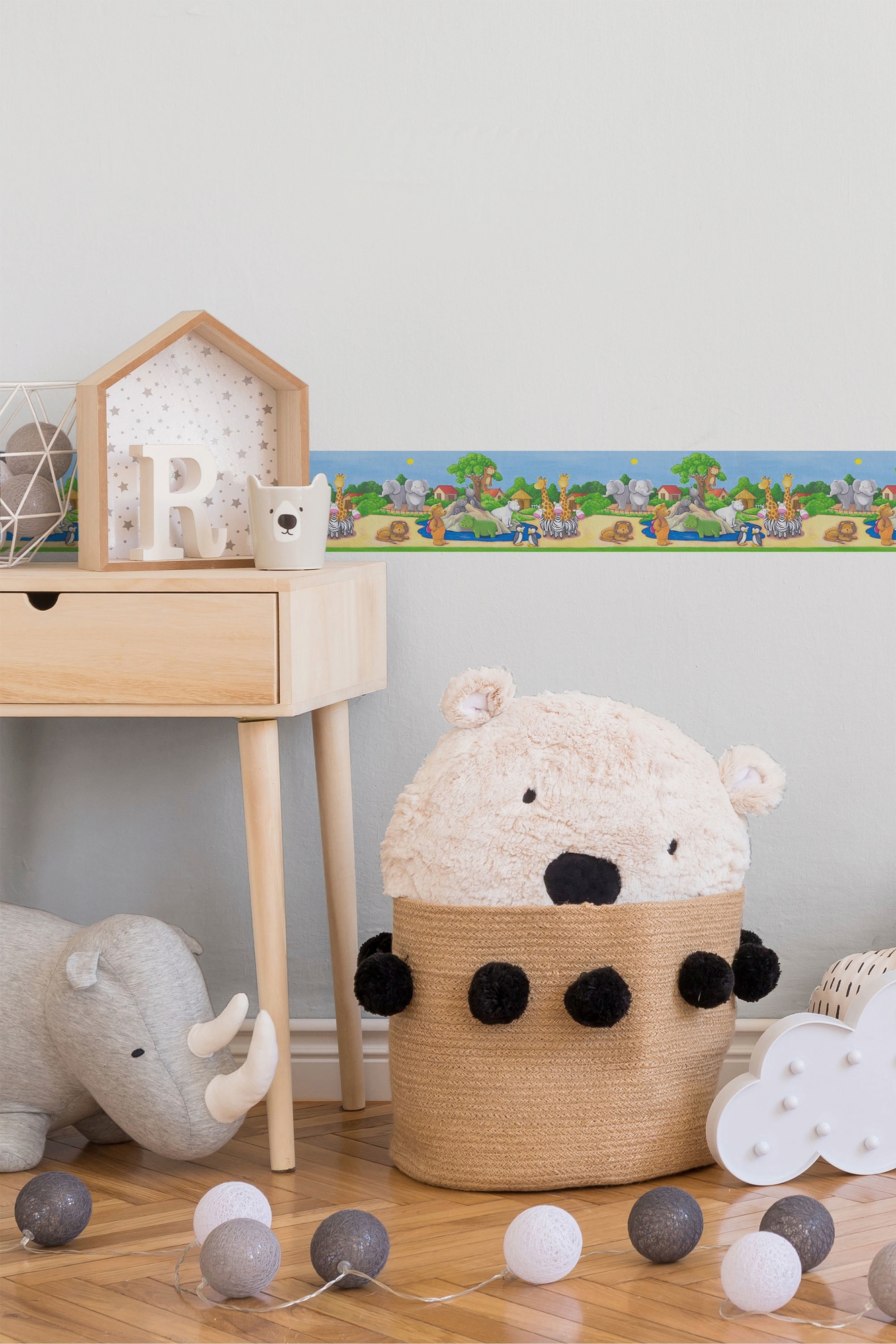A.S. Création Bordüre »Only Borders«, Motiv-gemustert-mehrfarbig, Papier Wand Schräge Tür Borte Wohnzimmer Schlafzimmer Küche Design