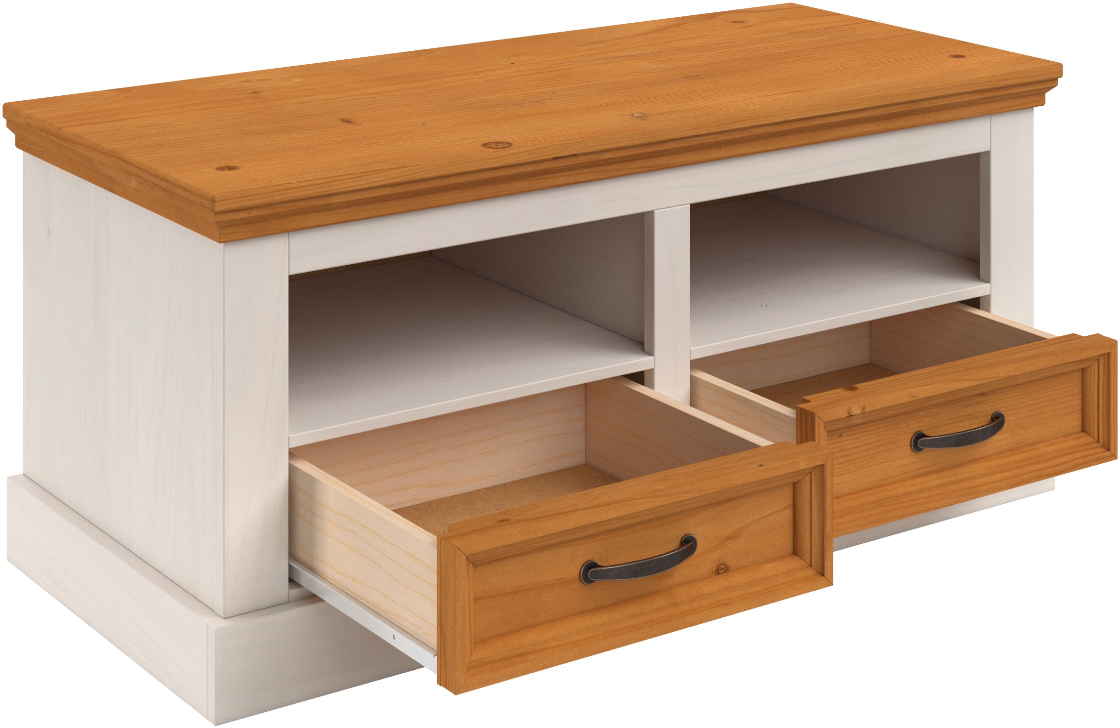 Home affaire Bank »Selma«, mit Stauraum und 2 Schubkästen, Breite 100 cm