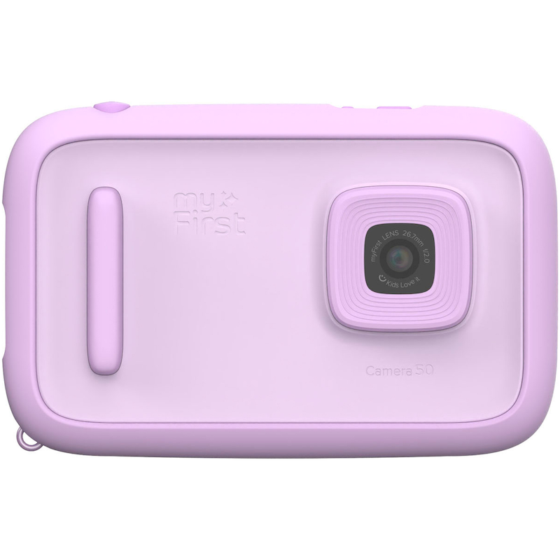 MYFIRST Kinderkamera »Camera 50«, 20 violett Kindersicher & robust – TPU-Schutz, Stoßdämpfung & ergonomisches Design für sorgenfreien Spaß.